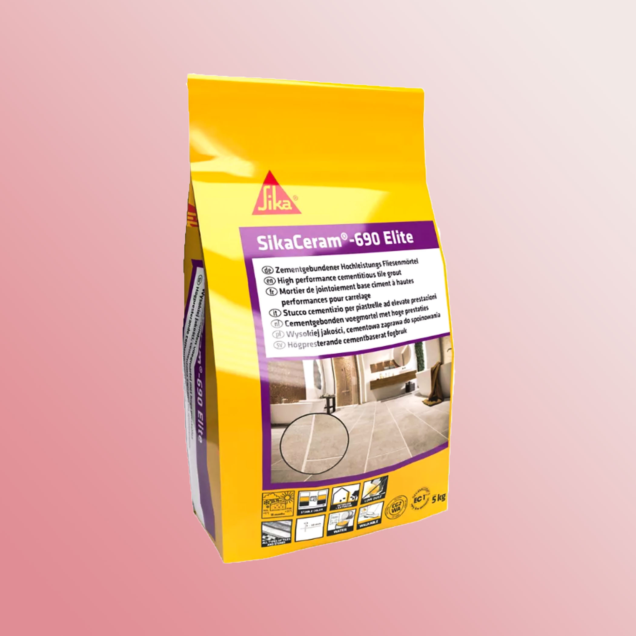 SikaCeram-690 Elite Grout - Product Image