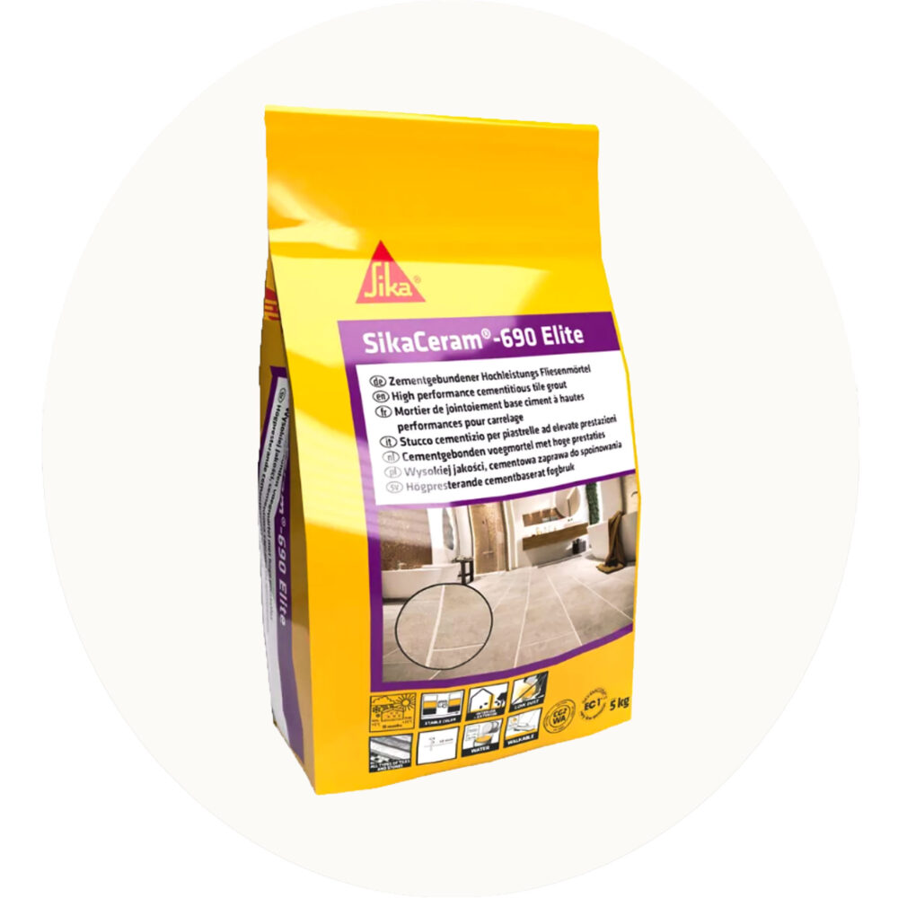 SikaCeram-690 Elite Grout - 5kg White #10 Variation Image