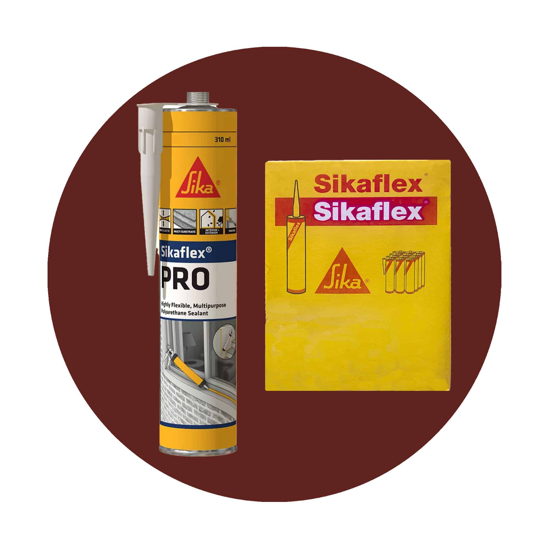 Sikaflex PRO Sealant - Brick Red Cartridge Box of 12 Variation Image