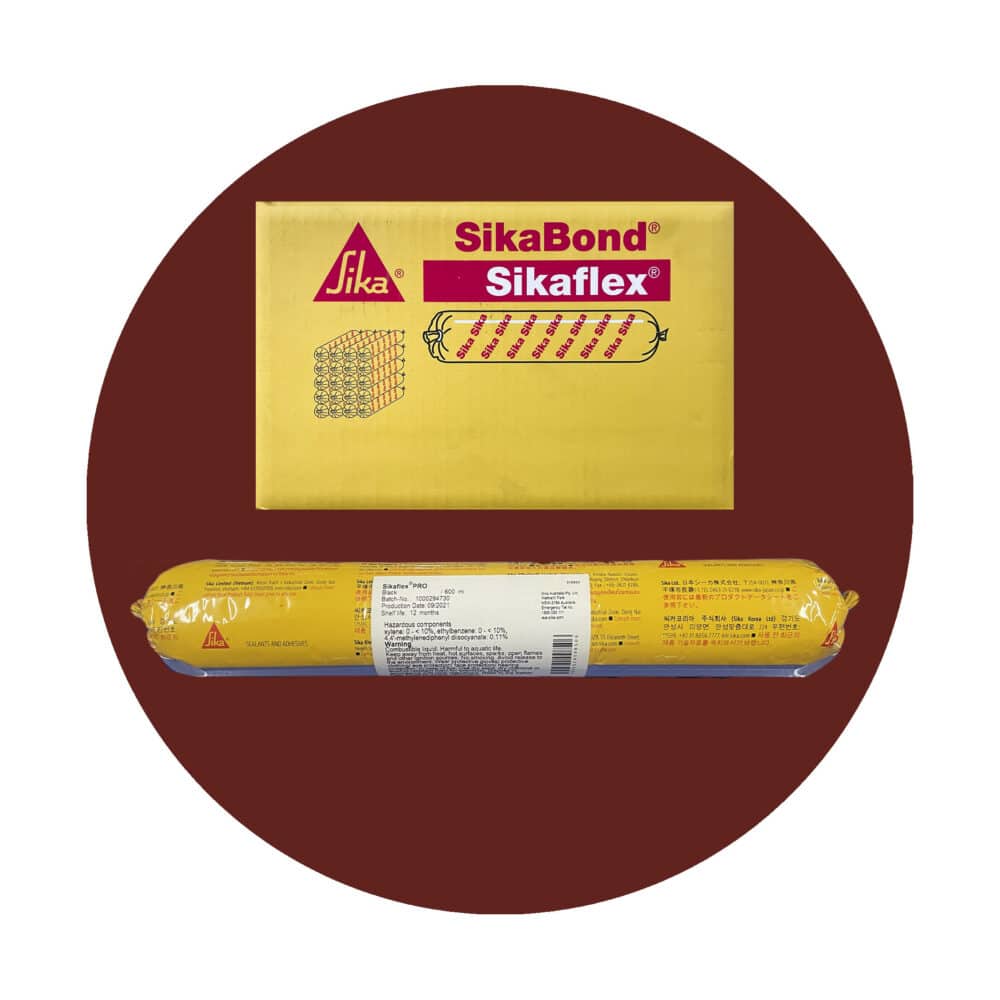 Sikaflex PRO Sealant - Brick Red Sausage Box of 20 Variation Image