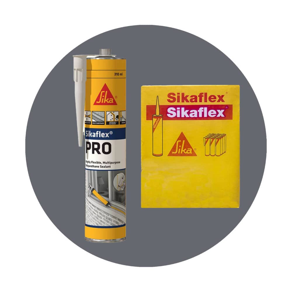 Sikaflex PRO Sealant - Dark Grey Cartridge Box of 12 Variation Image