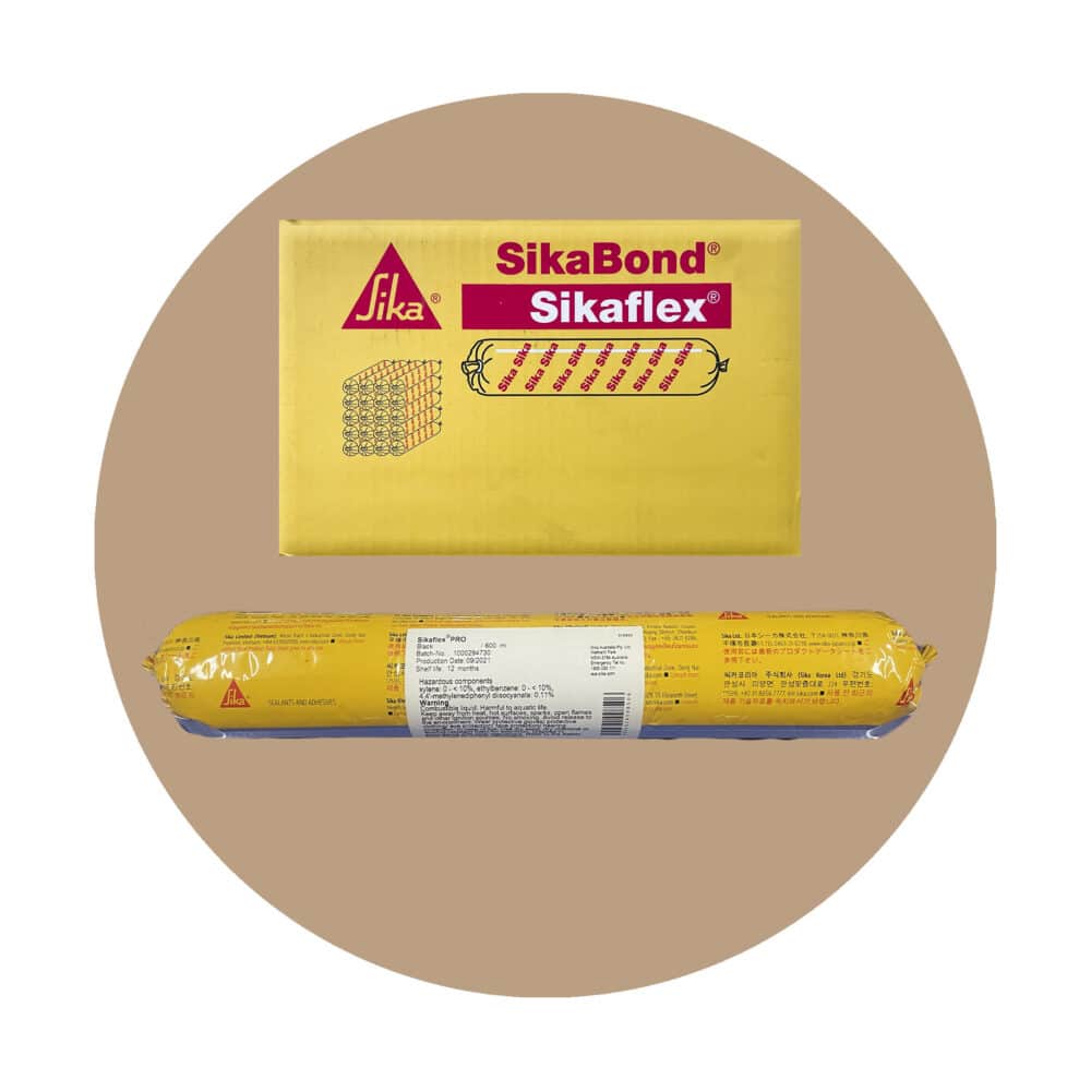 Sikaflex PRO Sealant - Pale Brown Sausage Box of 20 Variation Image