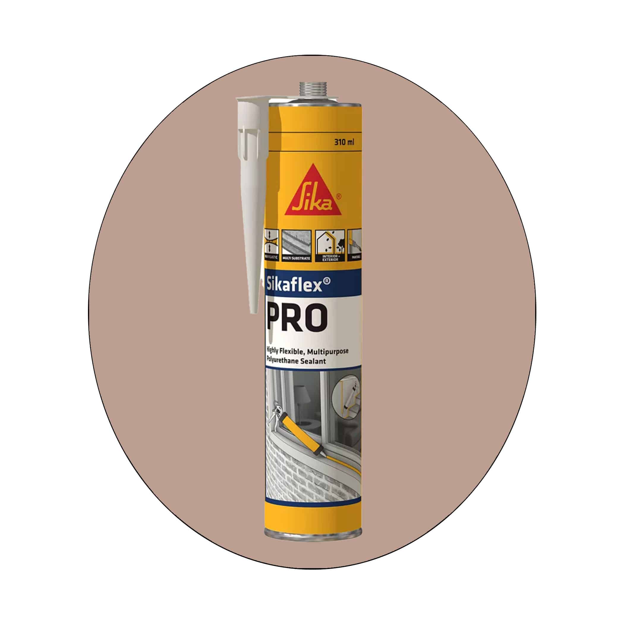 Sikaflex PRO Sealant - Redwood Cartridge Single Variation Image