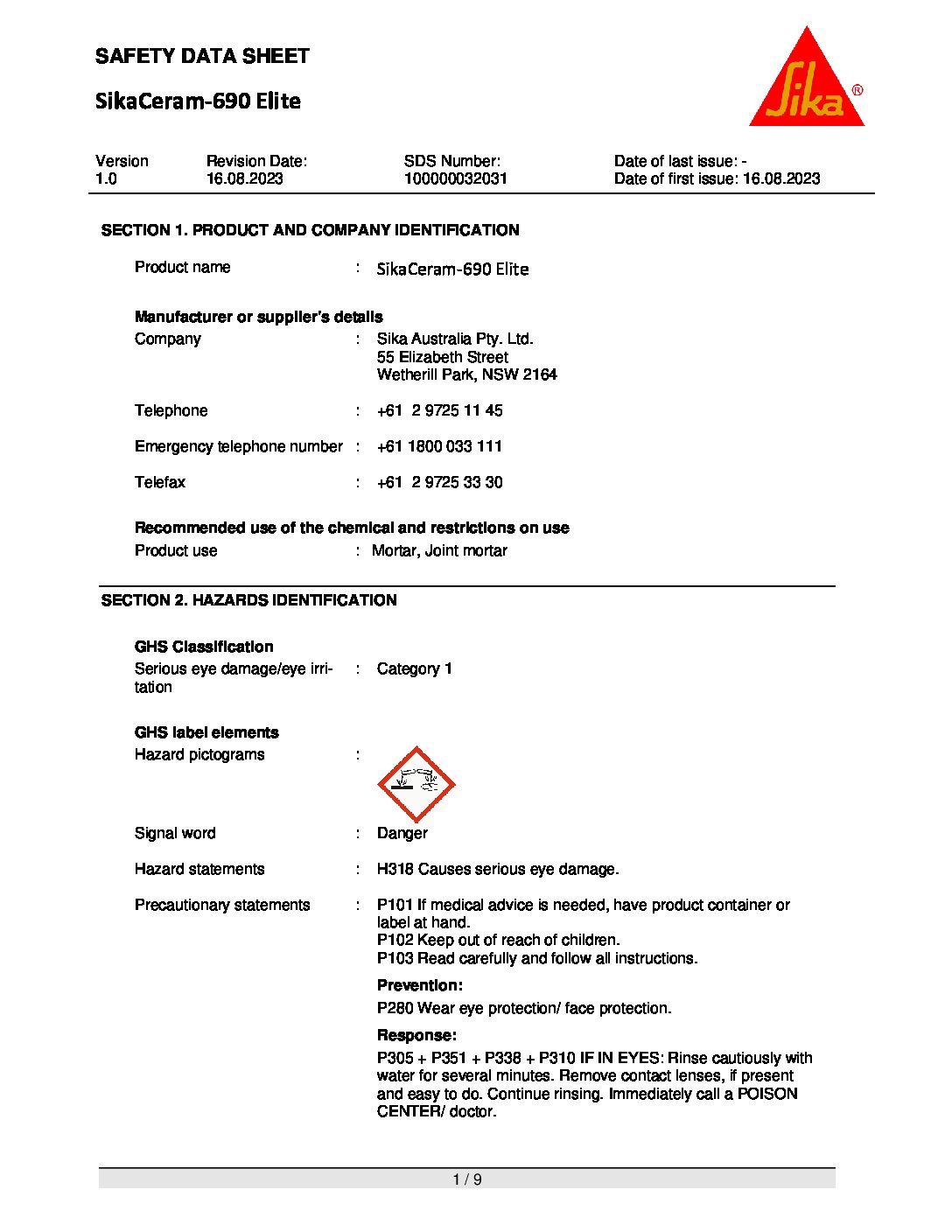 Technical Specifications