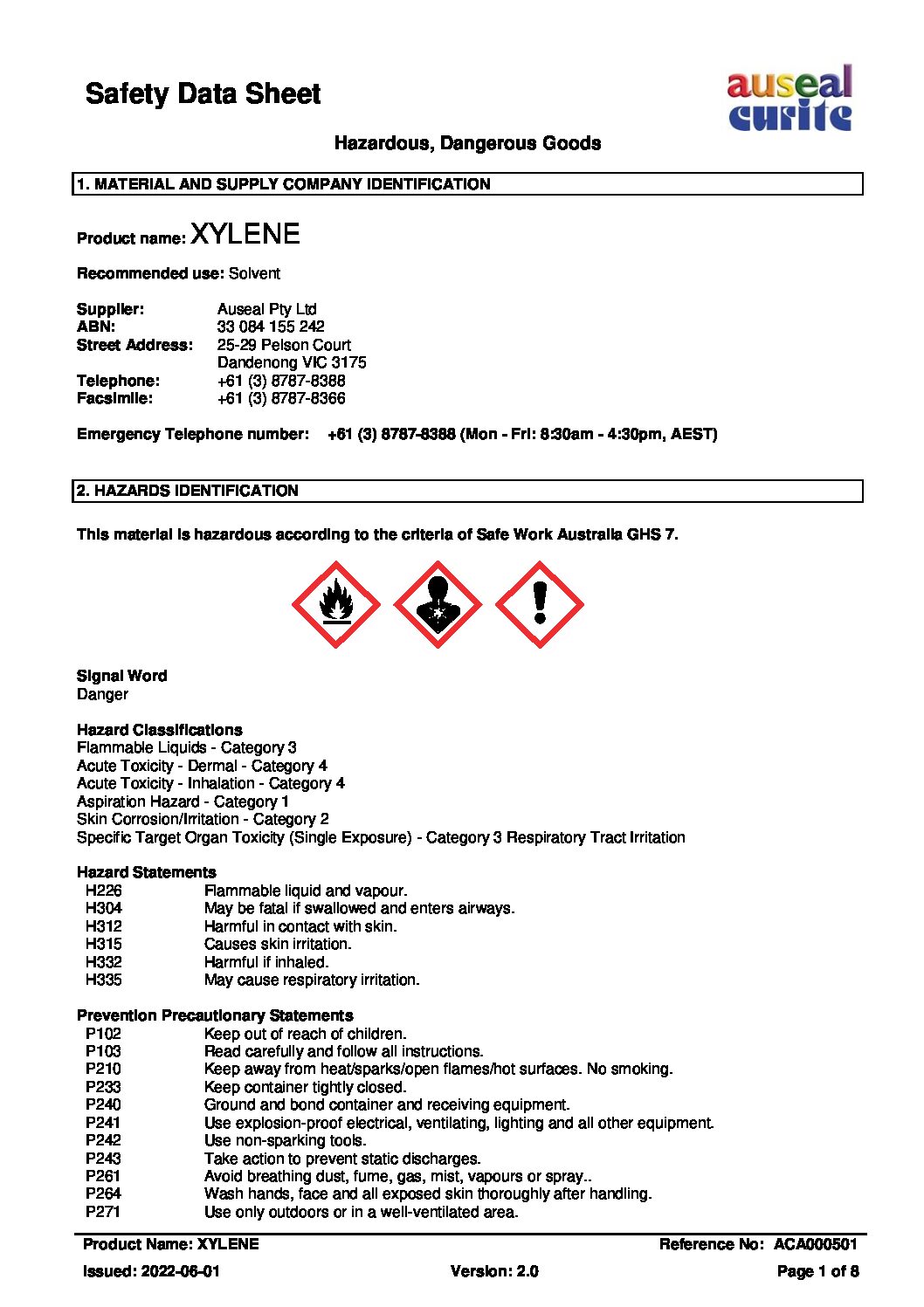 Technical Specifications