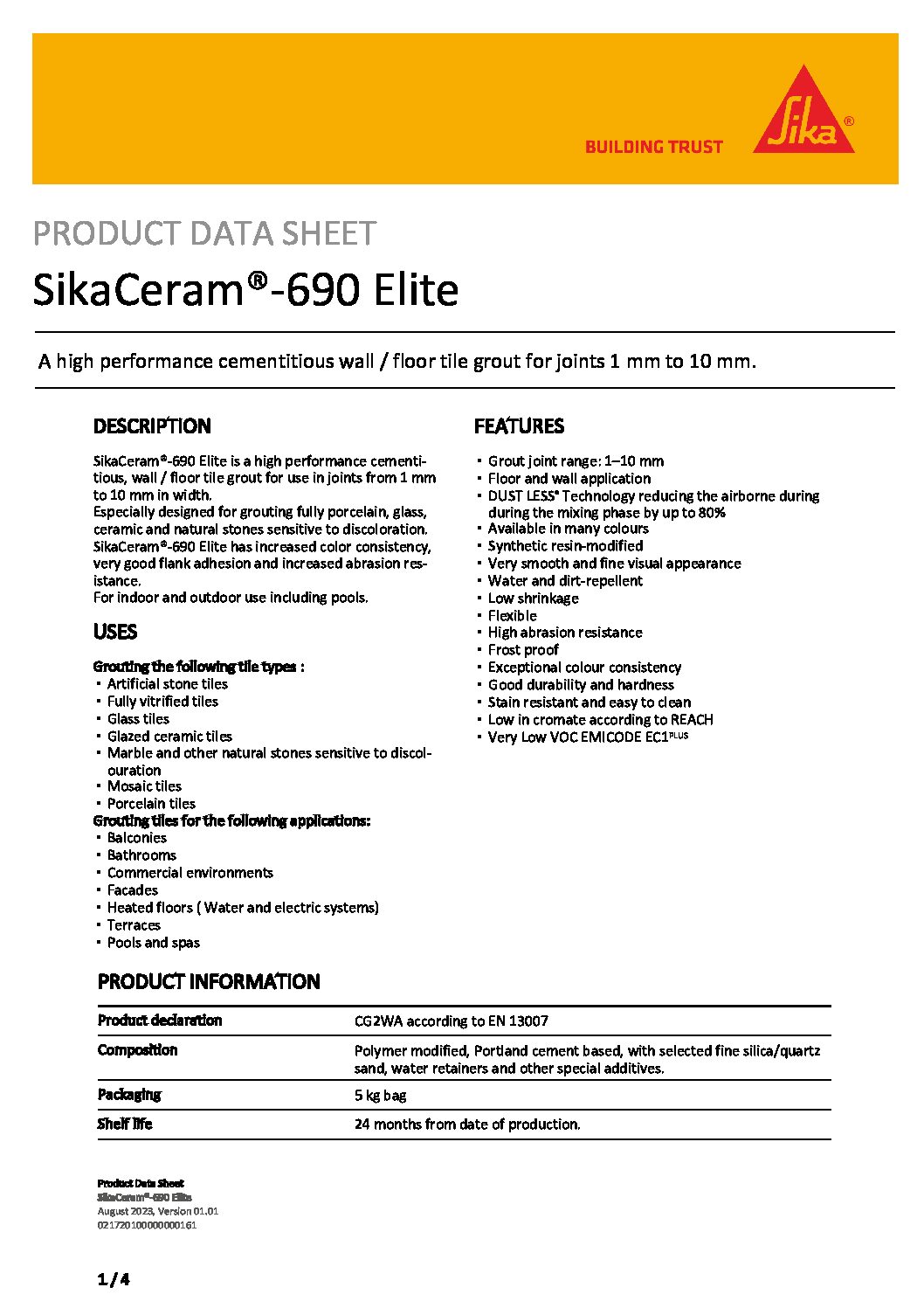 Technical Specifications