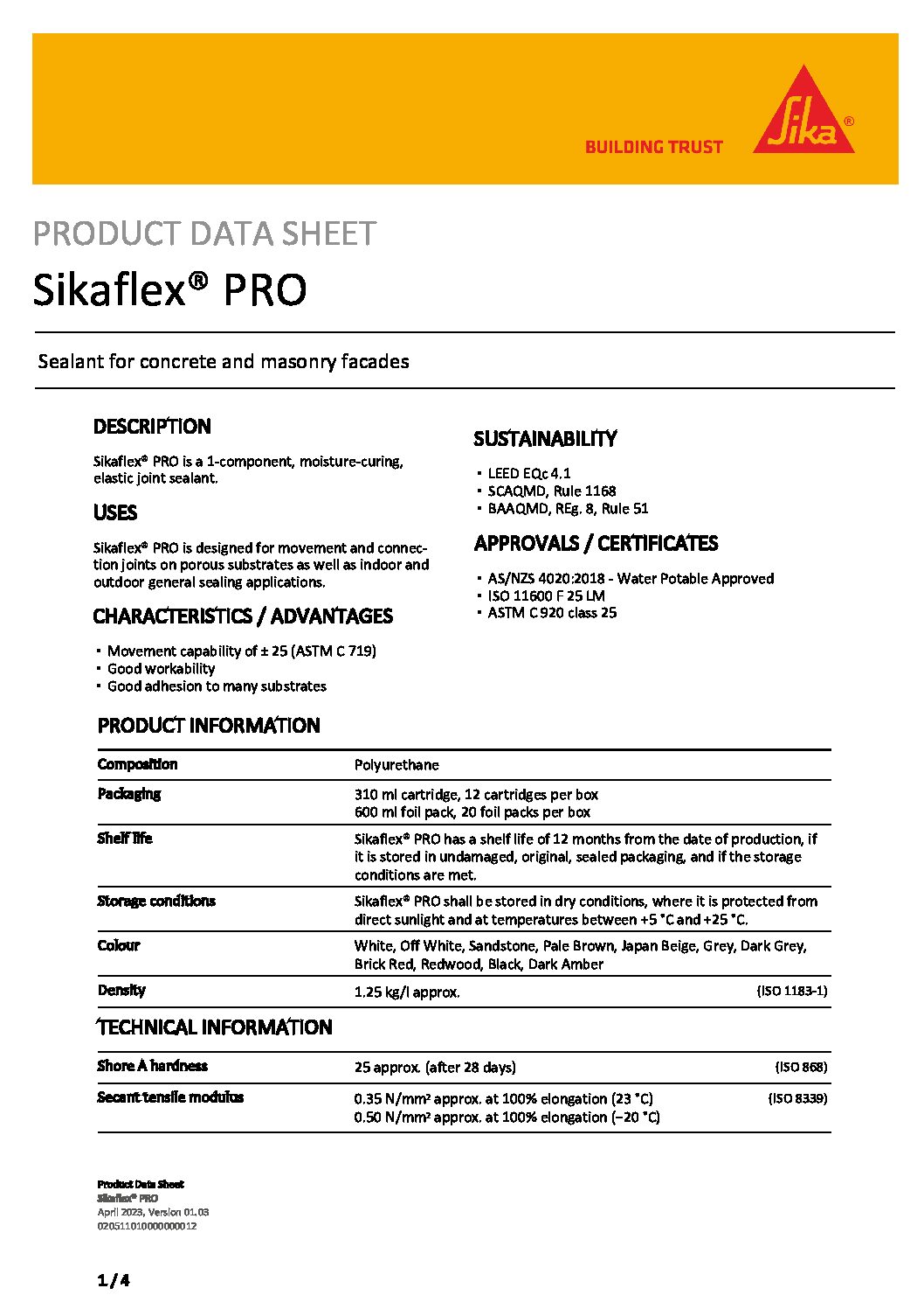 Technical Specifications