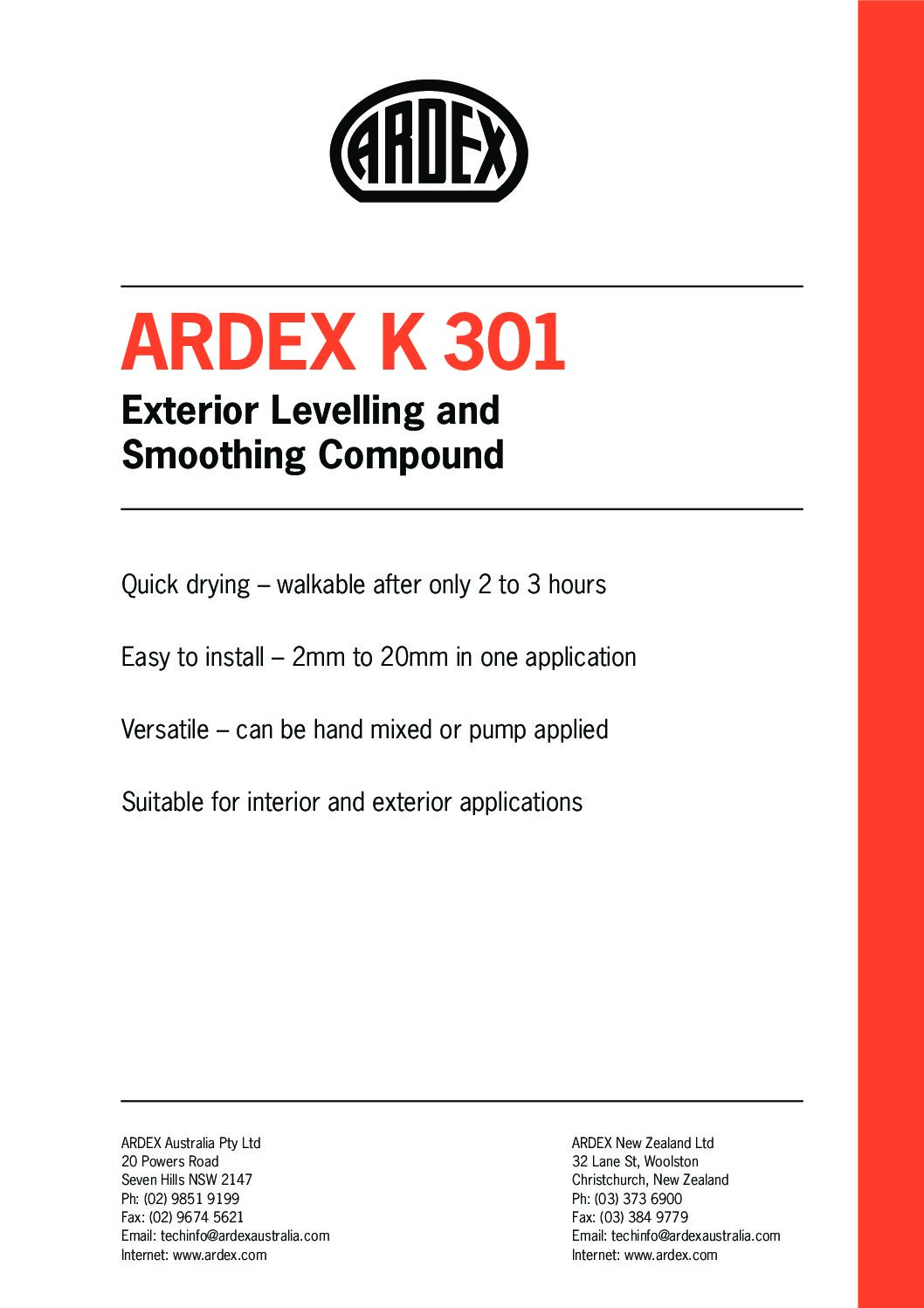 Technical Specifications