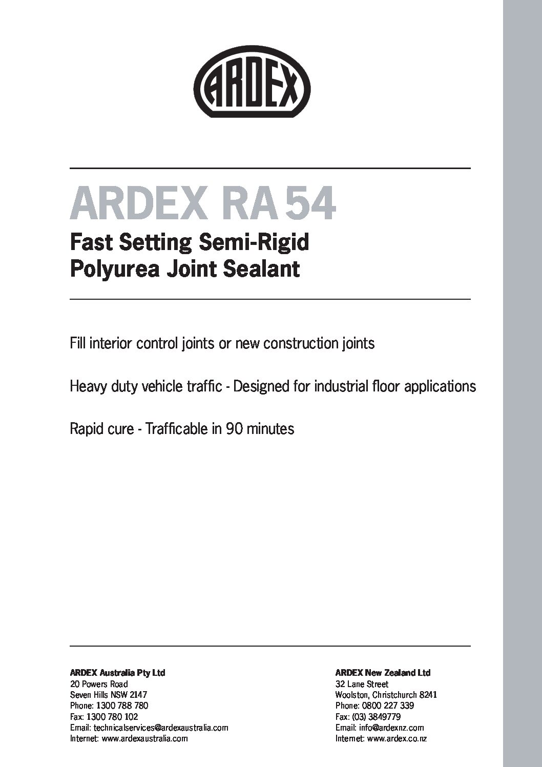 Technical Specifications