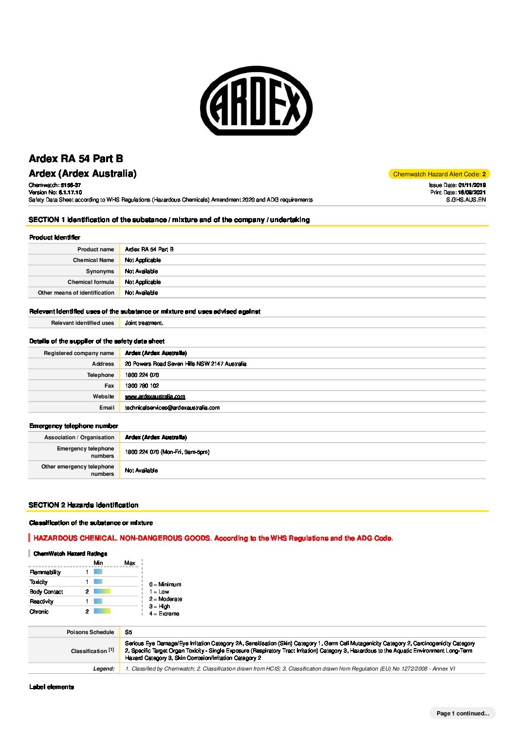 Technical Specifications