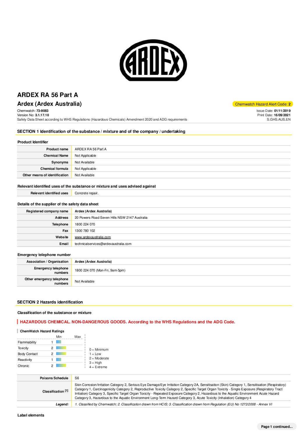 Technical Specifications