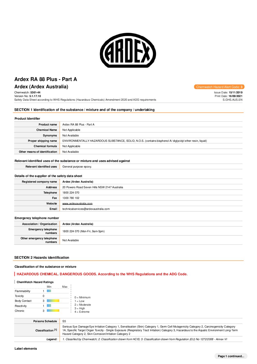 Technical Specifications