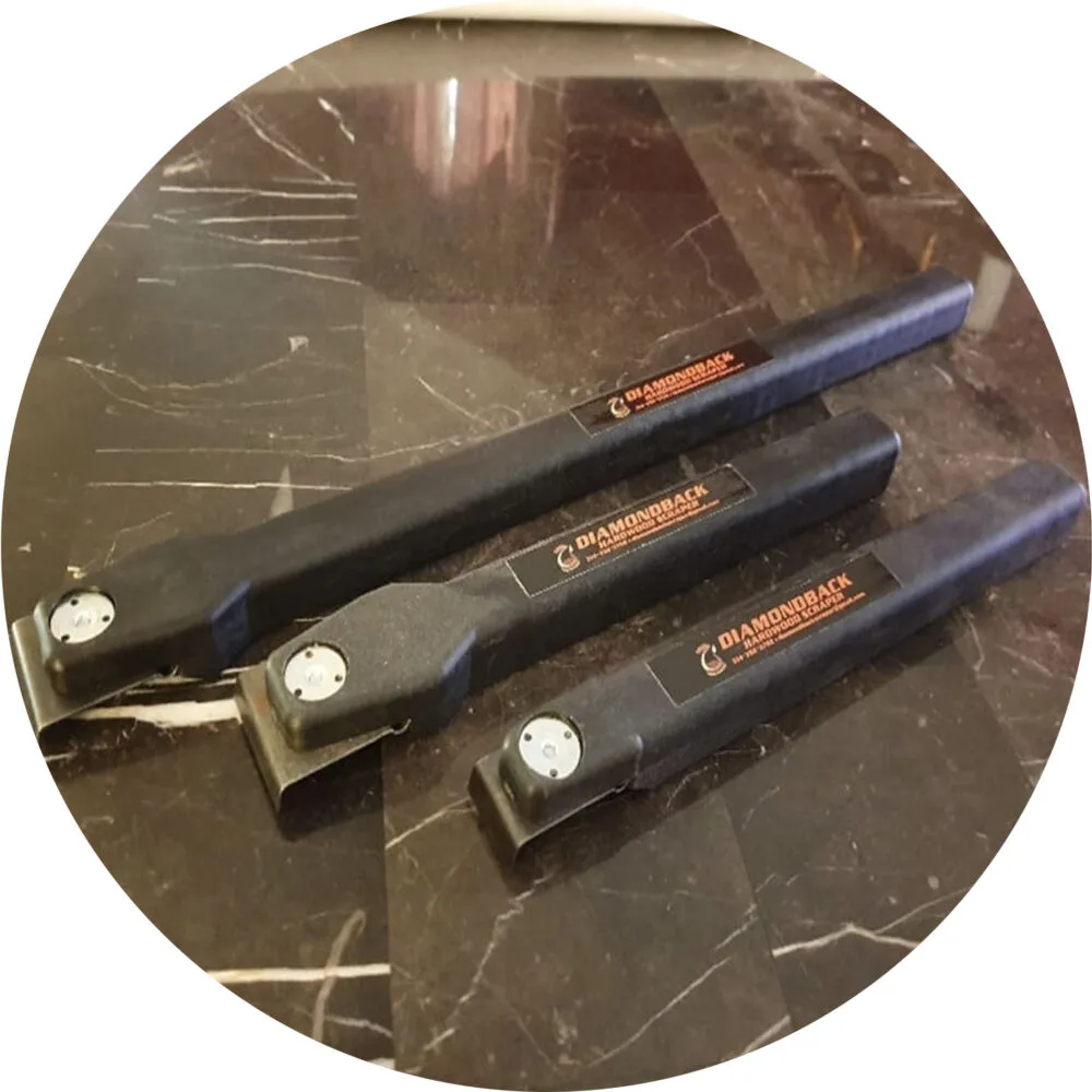 DiamondBack Hardwood Scrapers - Product Image