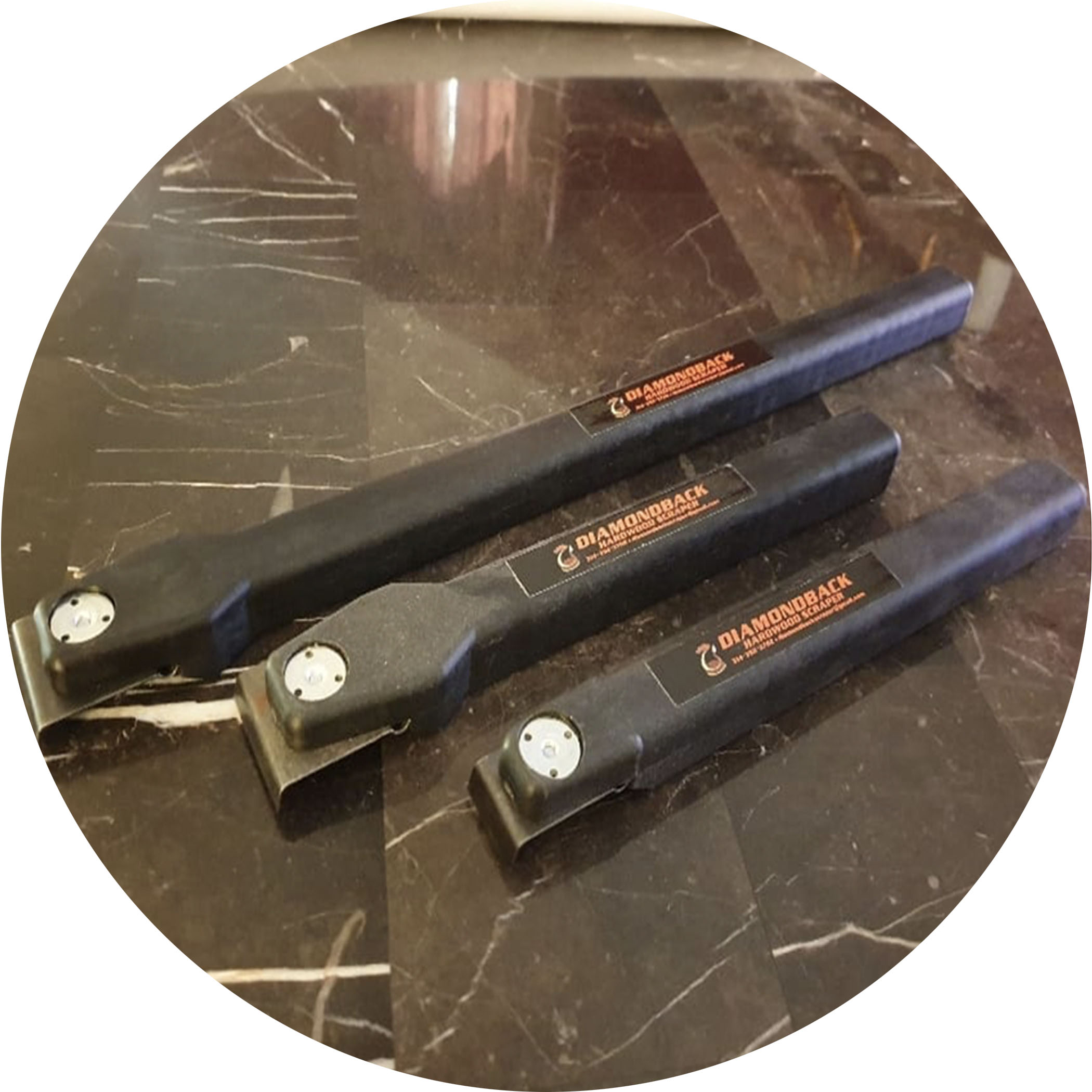 DiamondBack Hardwood Scrapers - Product Image