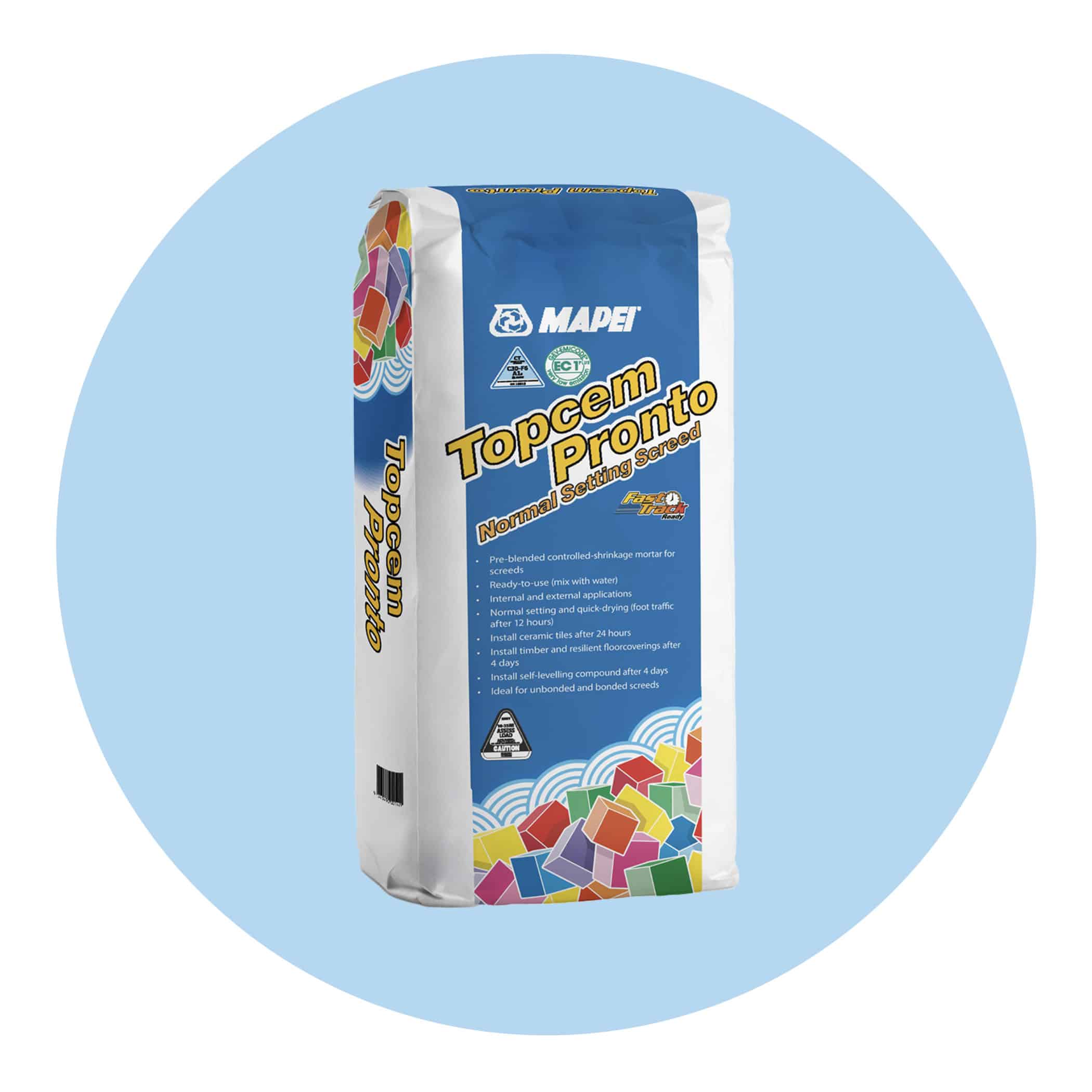 Mapei Topcem Pronto Ready Mixed Mortar - Product Image