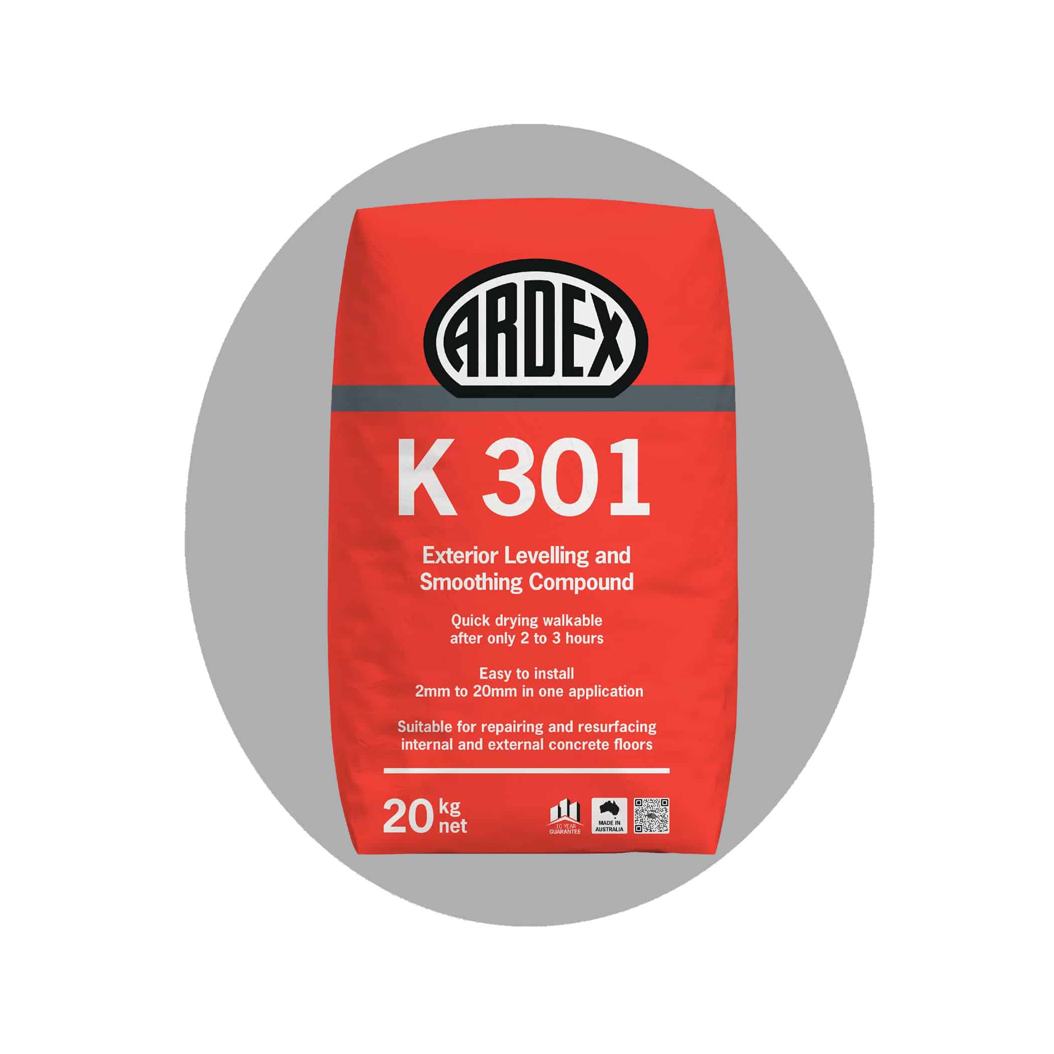 Ardex K301 External Self-Levelling Topping - Product Image