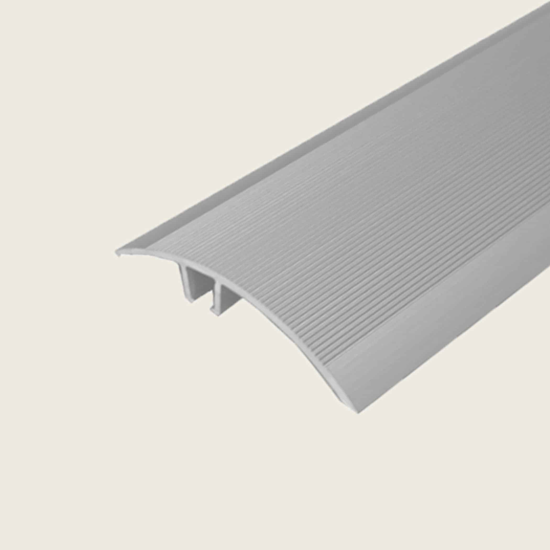 Seamless Transition Cover Trim-Curved - Silver Image