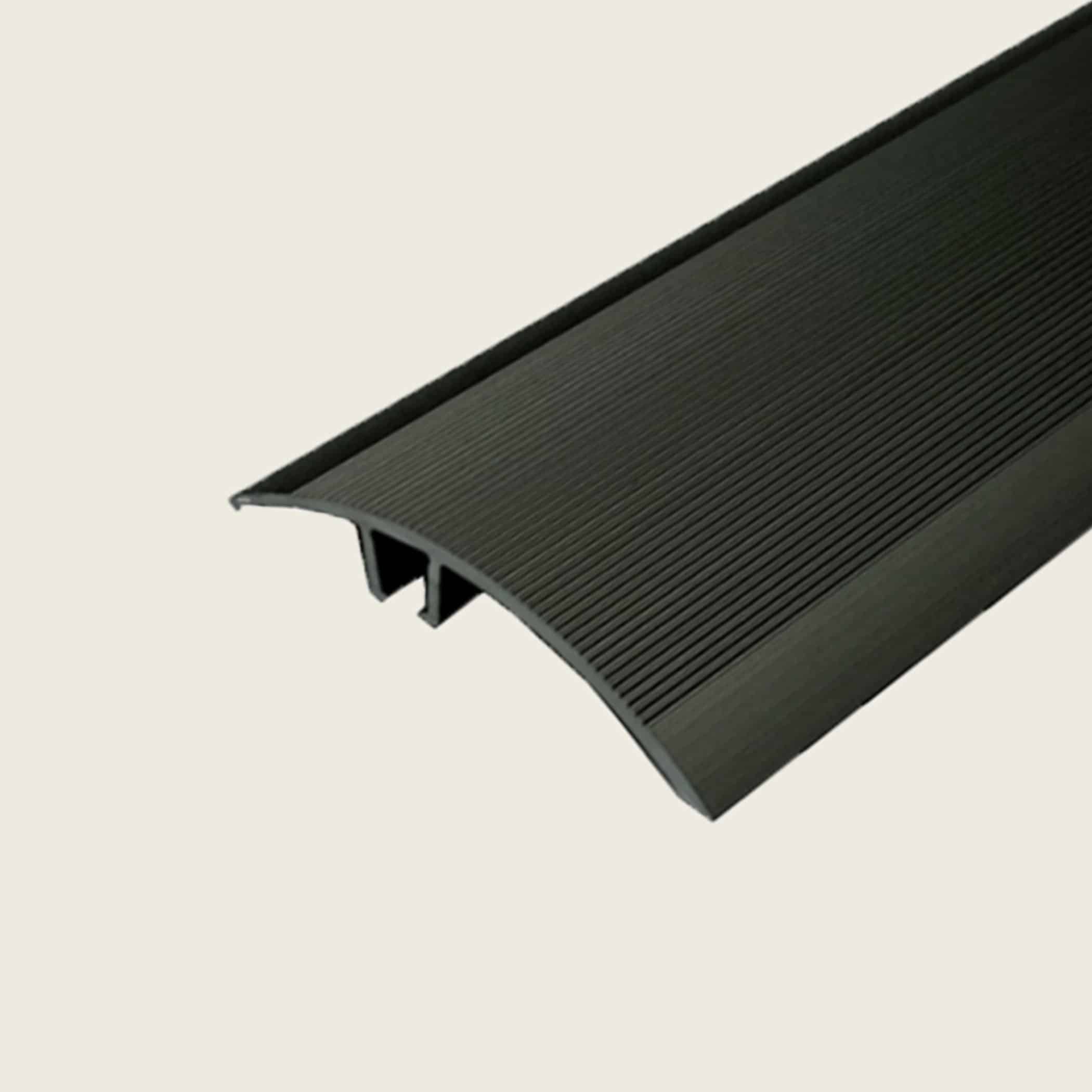 Seamless Transition Cover Trim-Curved - Black Image