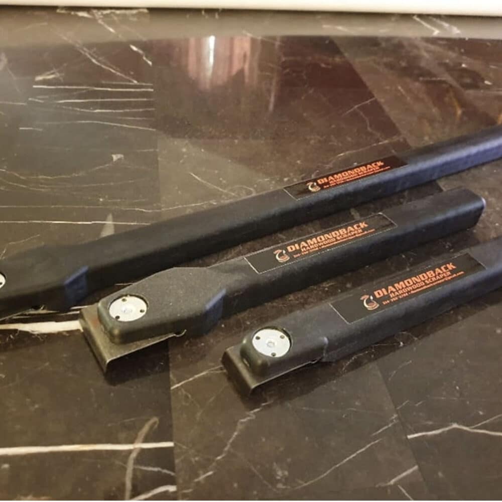 DiamondBack Hardwood Scrapers - Feature Image