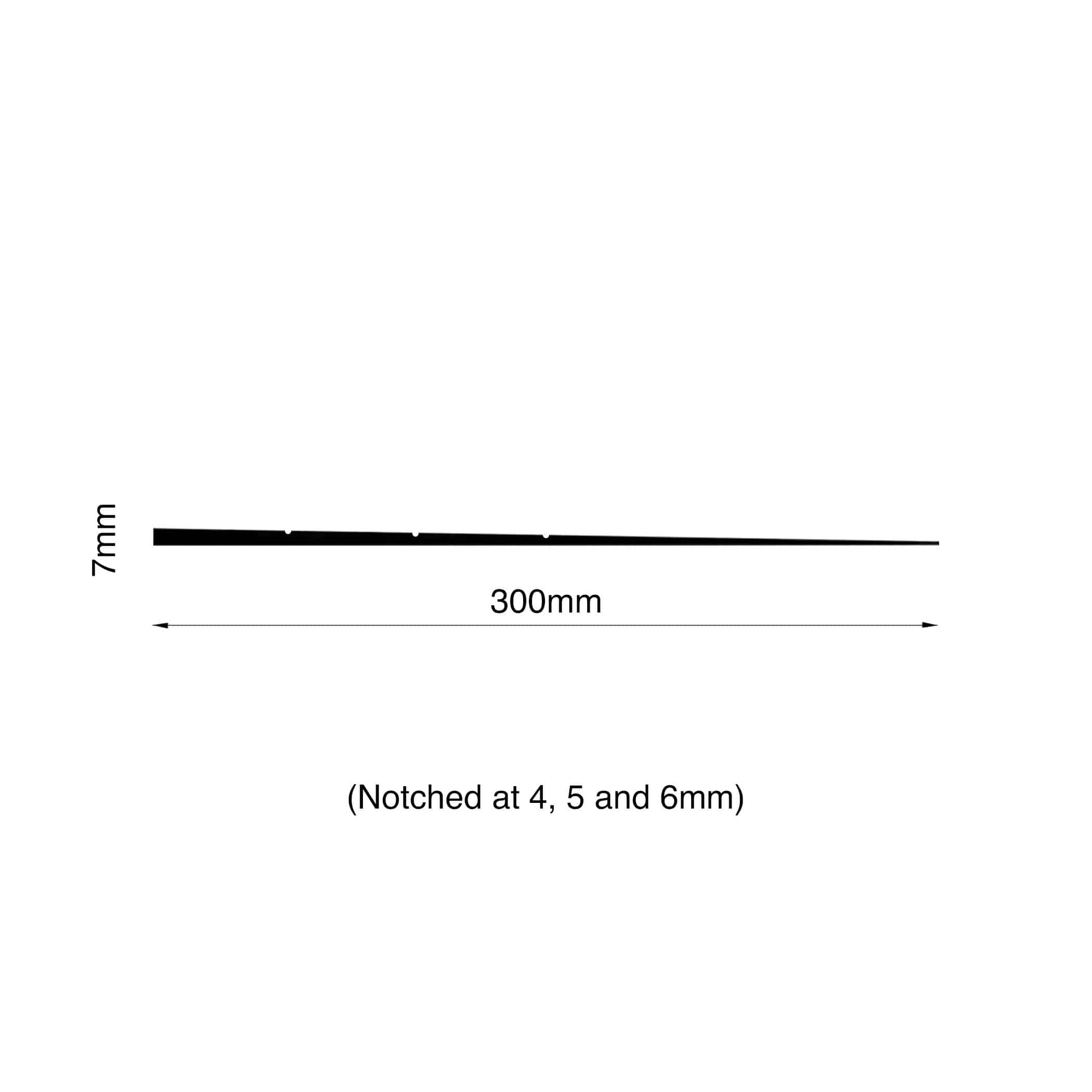 Ramp-It PVC Transition Ramp - 7mm x 300mm Variation Image