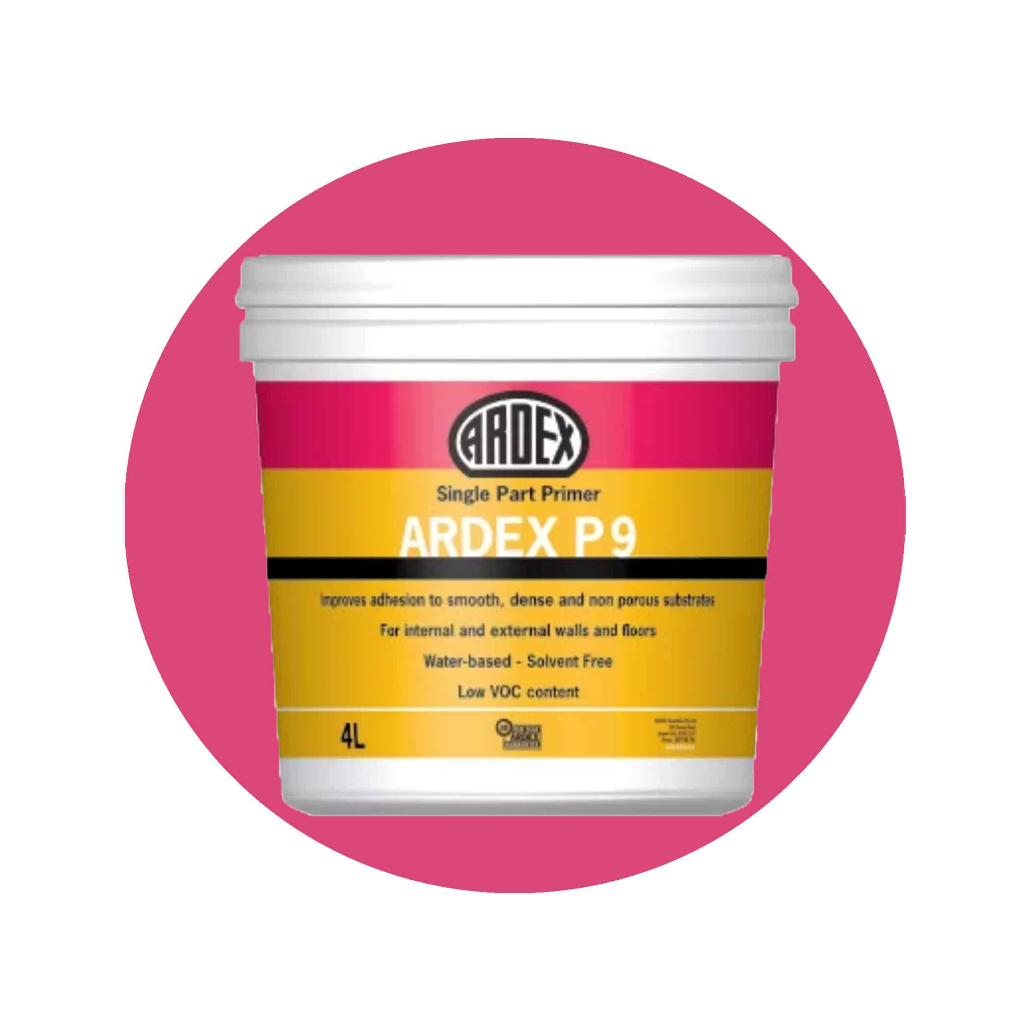 Ardex P9 Single Part Primer 4 Litre - Product Image