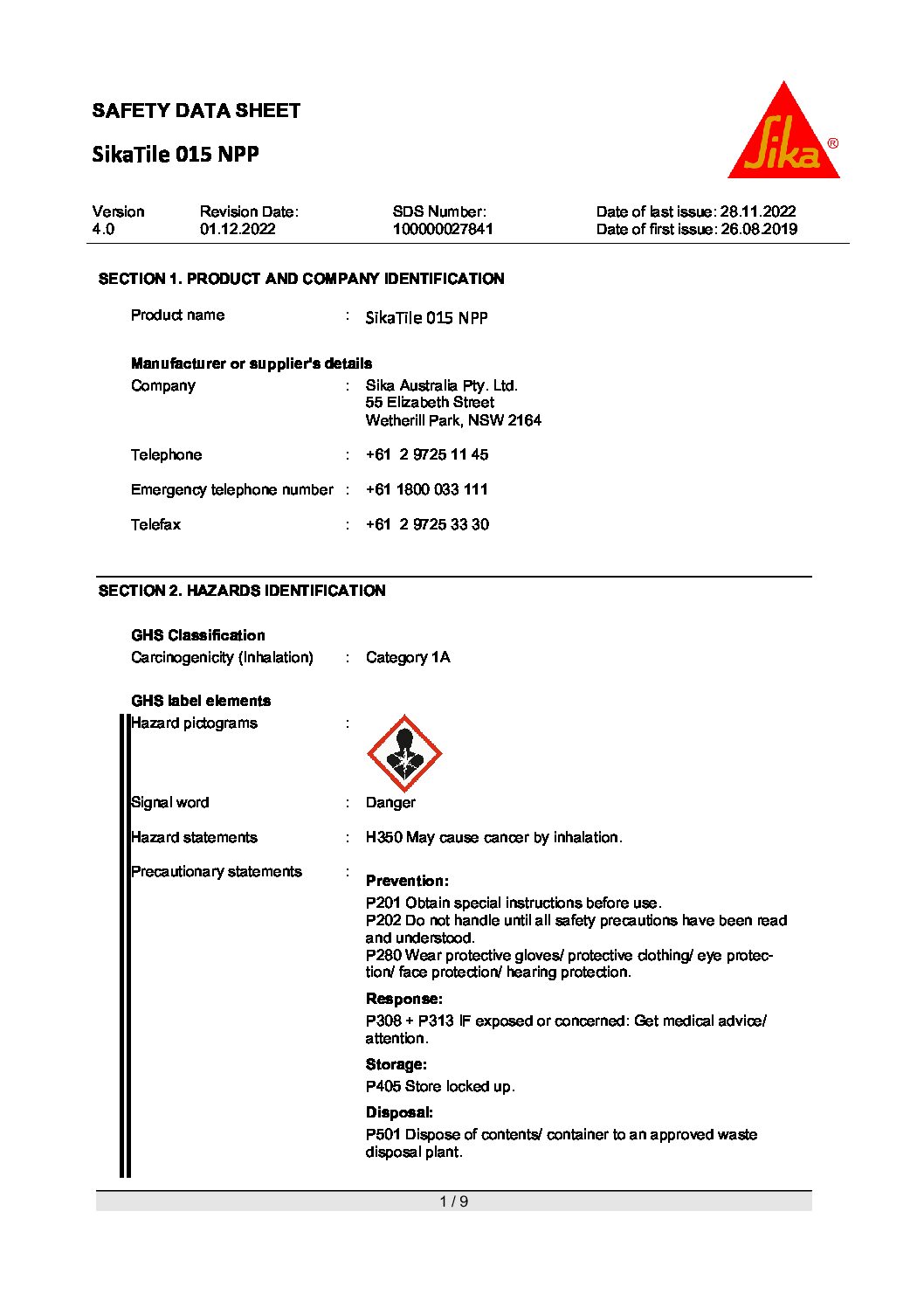 Technical Specifications