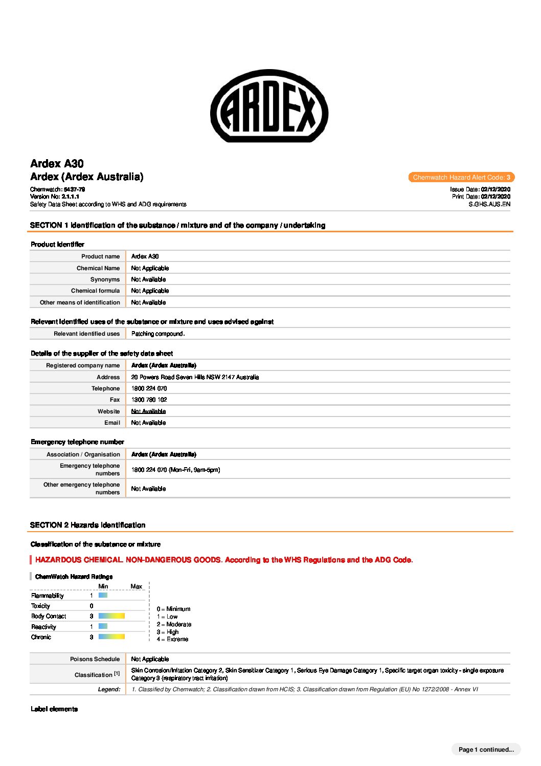 Technical Specifications