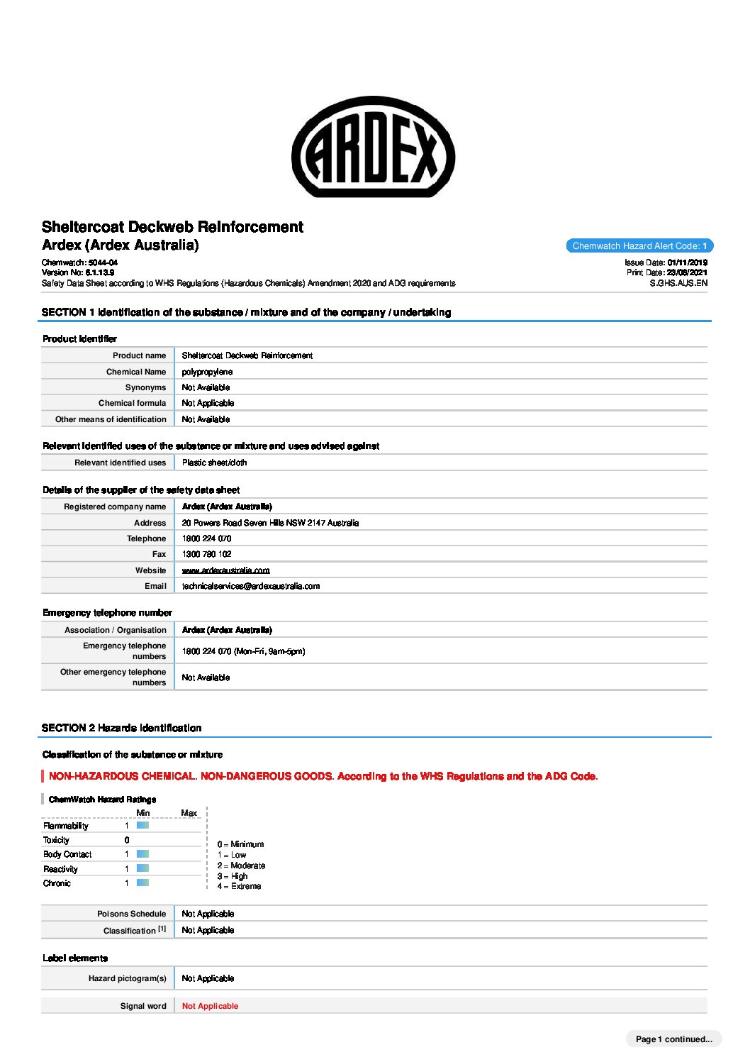 Technical Specifications
