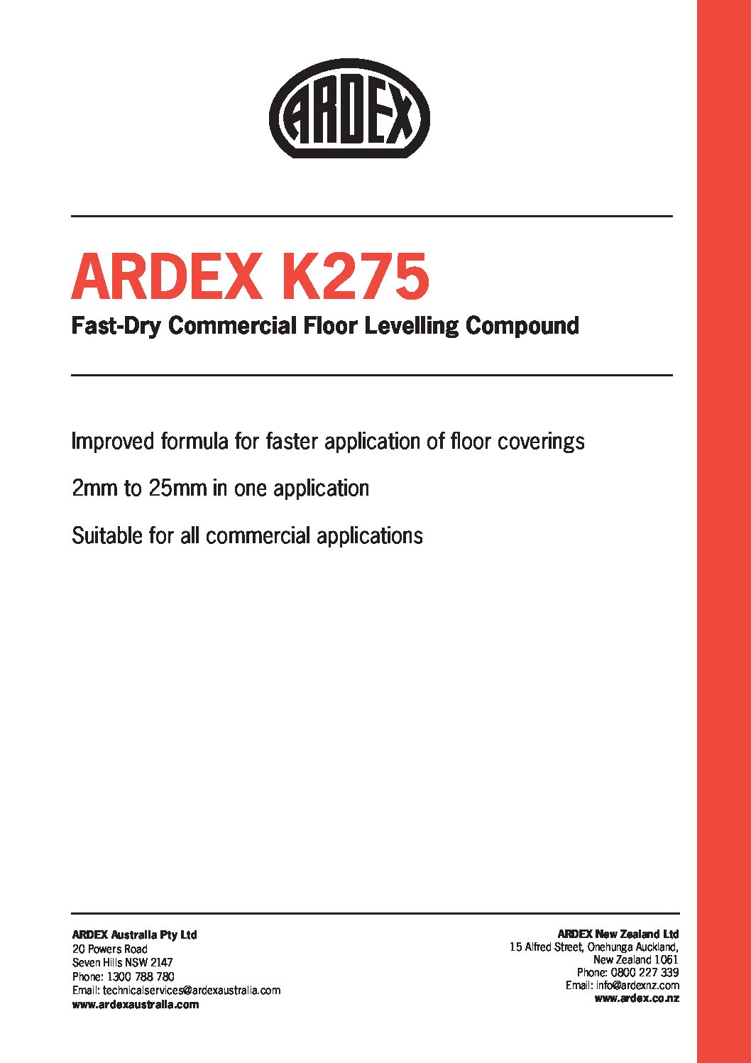 Technical Specifications