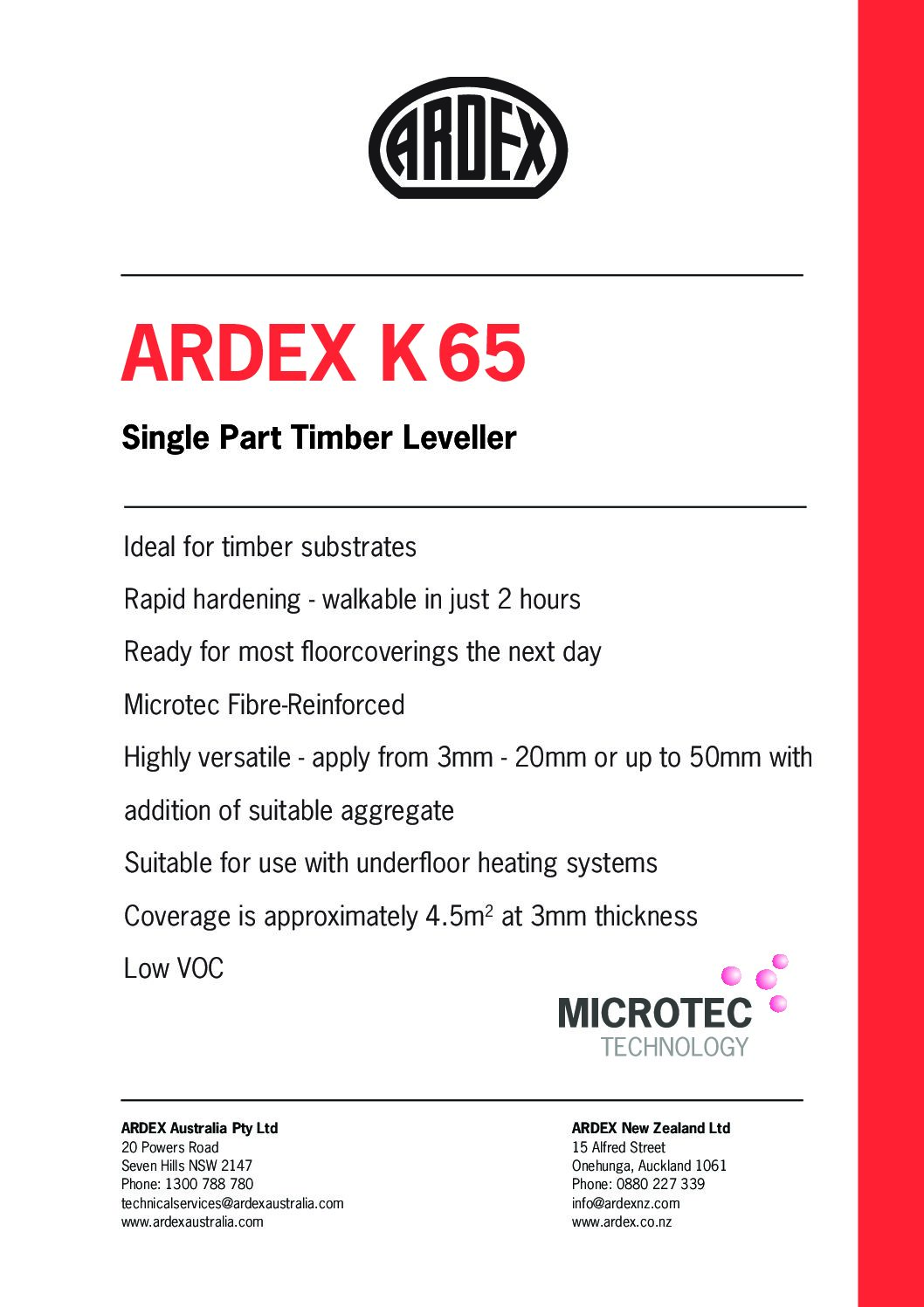 Technical Specifications