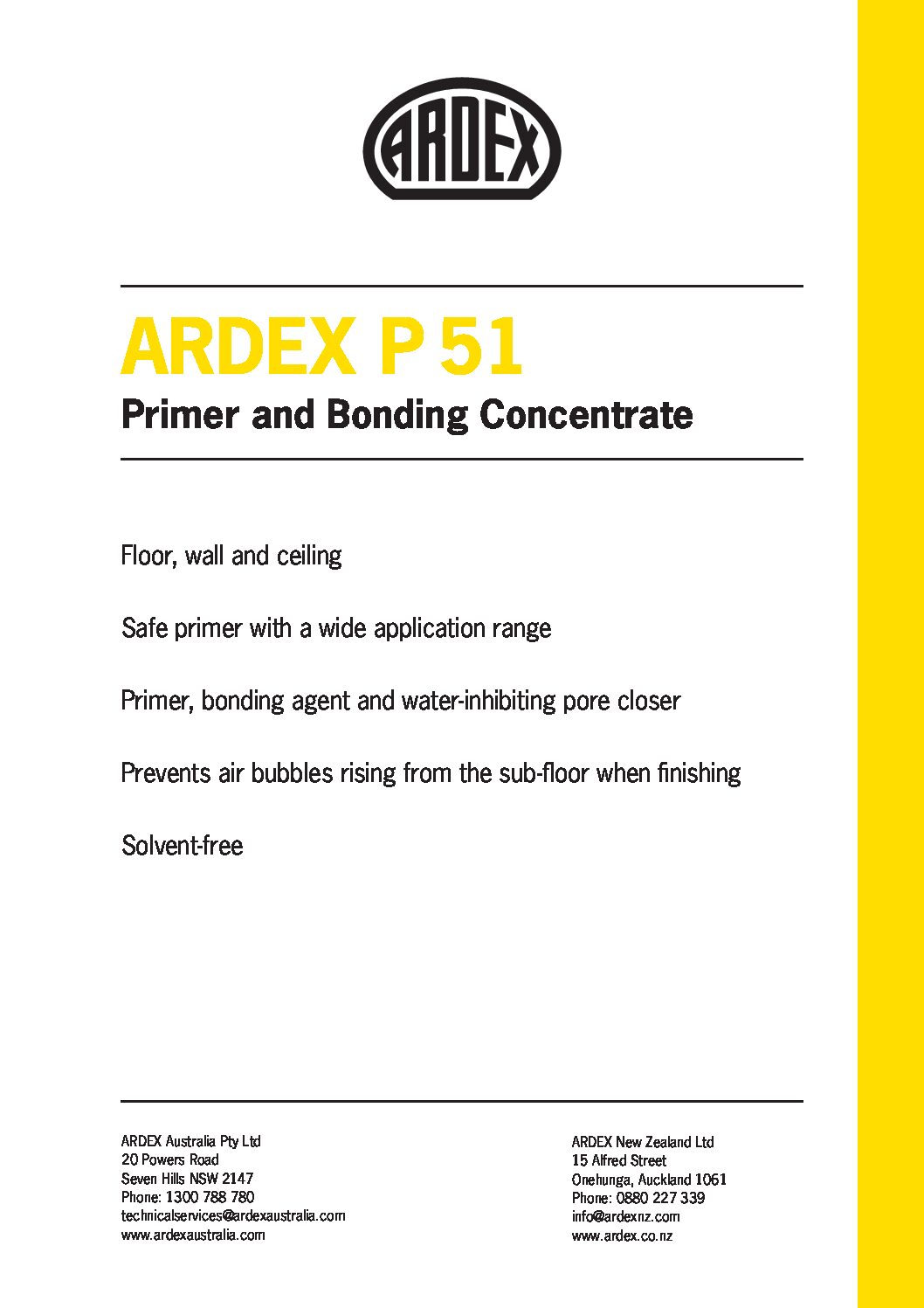 Technical Specifications