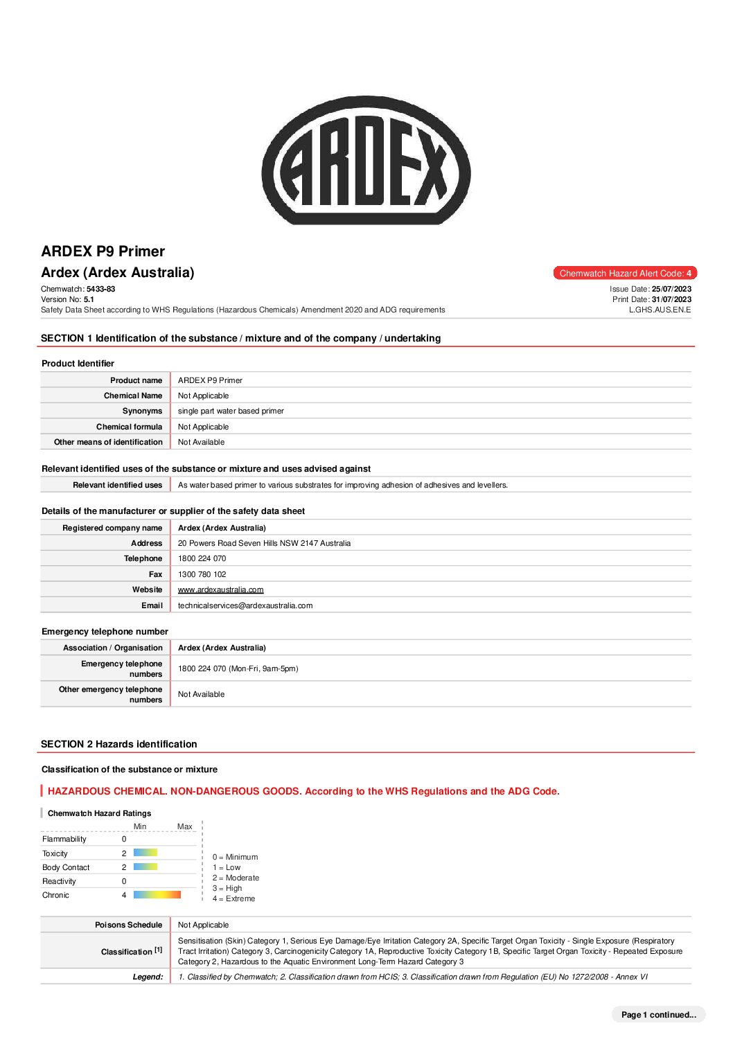 Technical Specifications