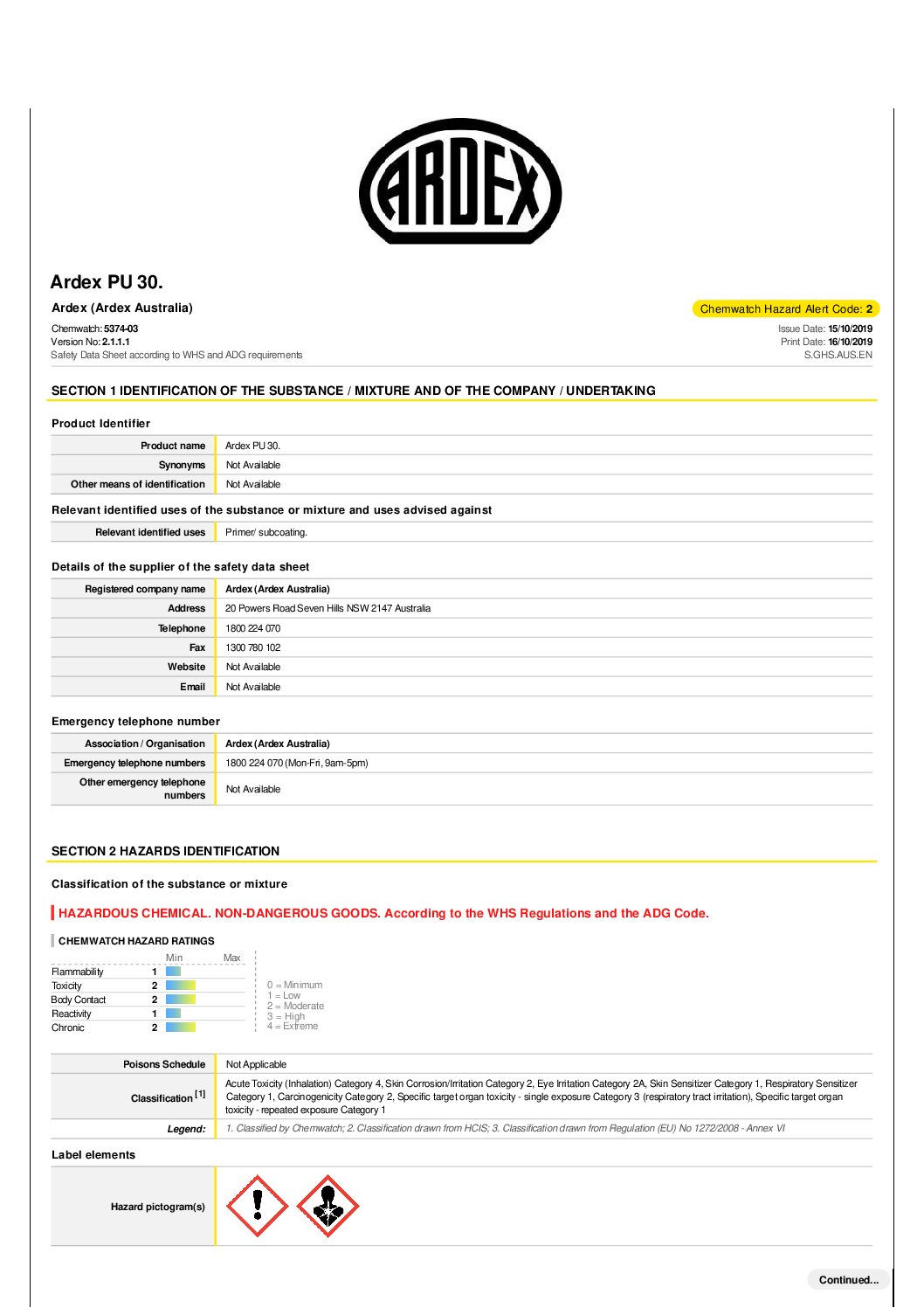 Technical Specifications