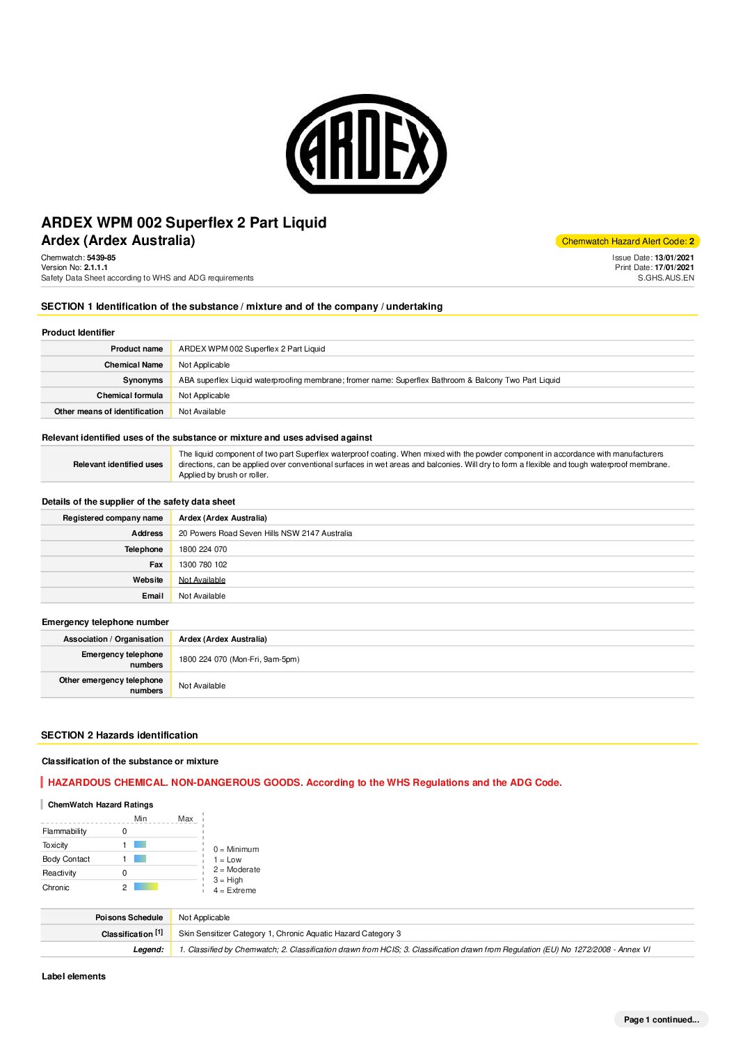 Technical Specifications
