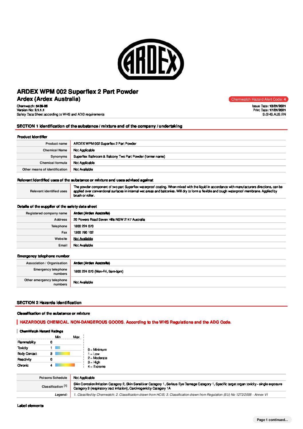 Technical Specifications