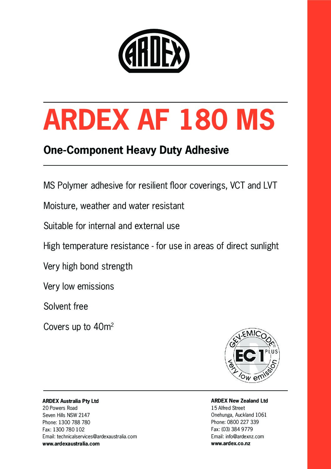 Technical Specifications