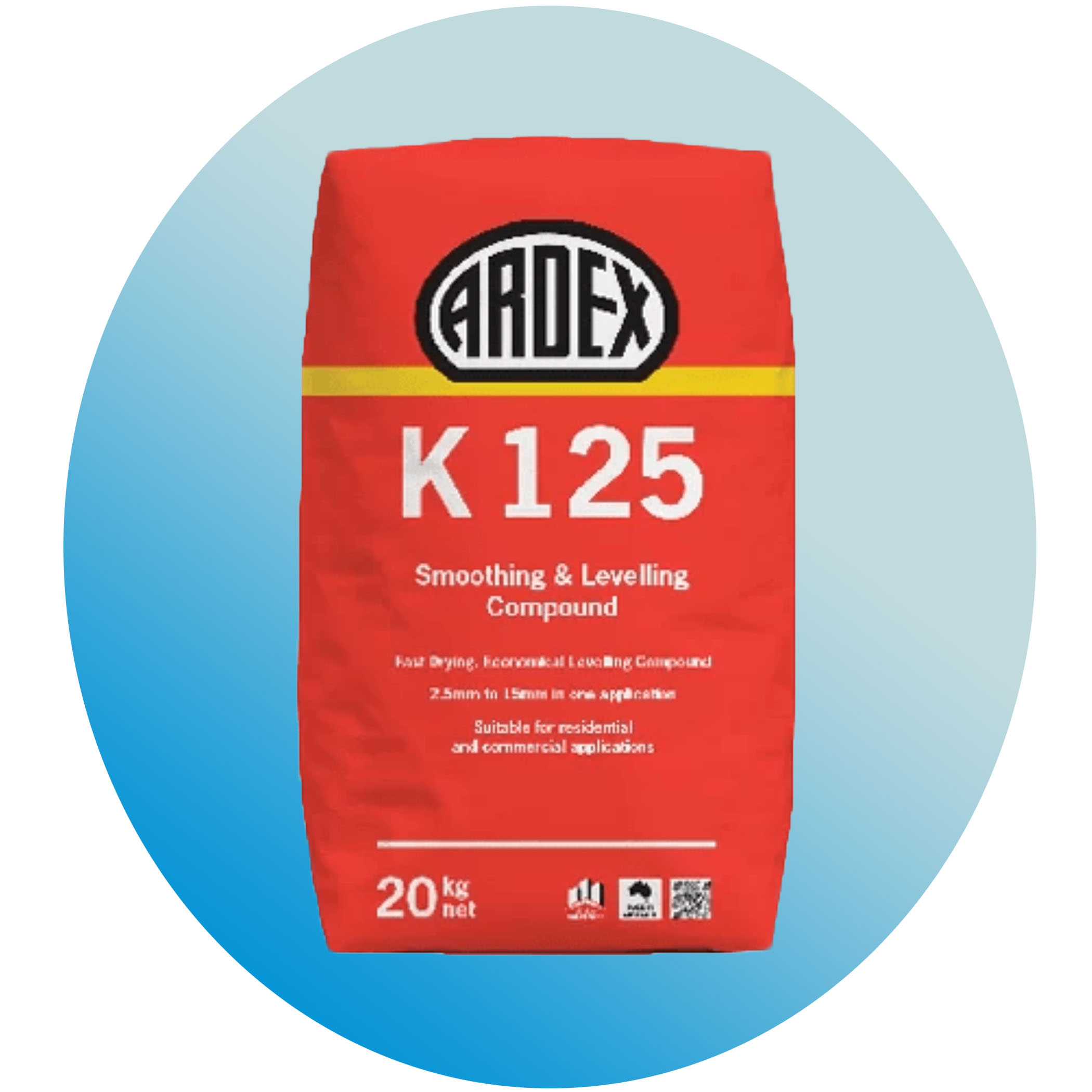 Ardex K125 Smoothing and Levelling Compound - Product Image