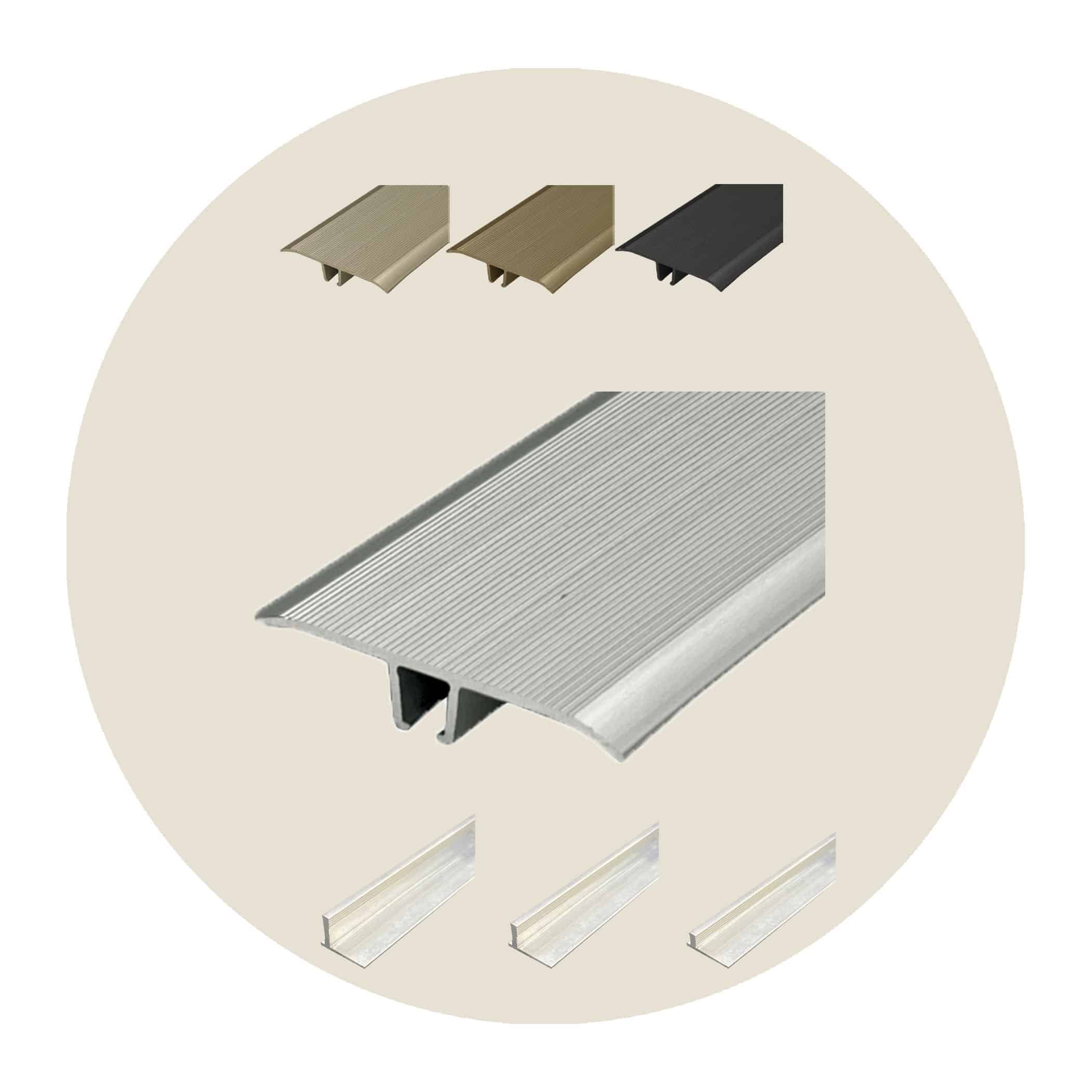 Seamless Transition Cover Trim - Tapered Edge - Product Image