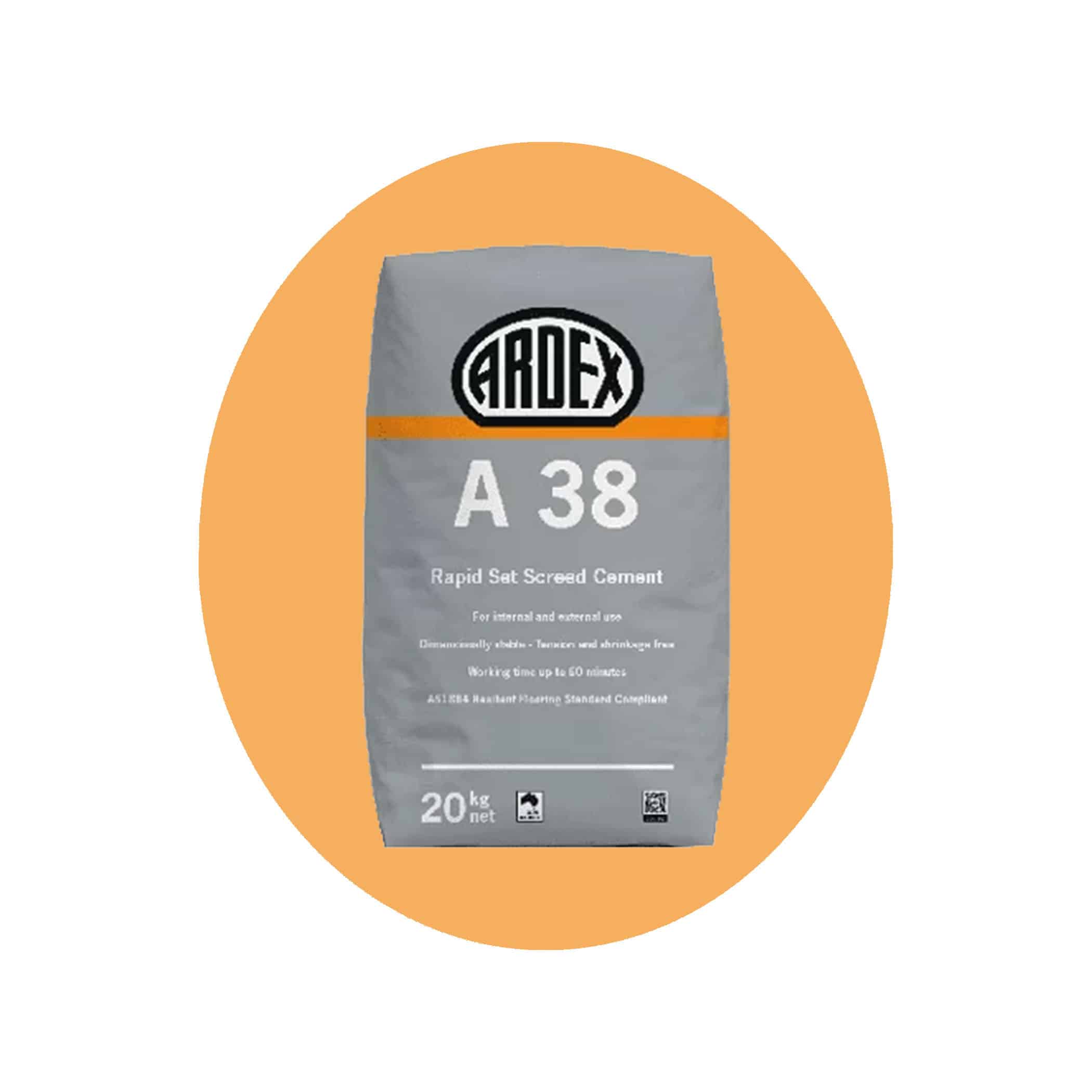 Ardex A38 Rapid Setting Screed Cement - Product Image