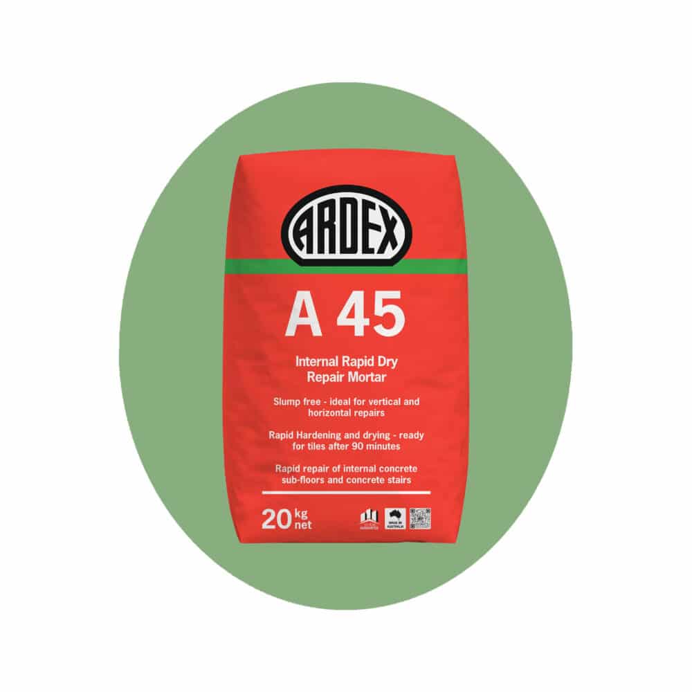 Ardex A45 Rapid Setting Internal Repair Mortar - Product Image