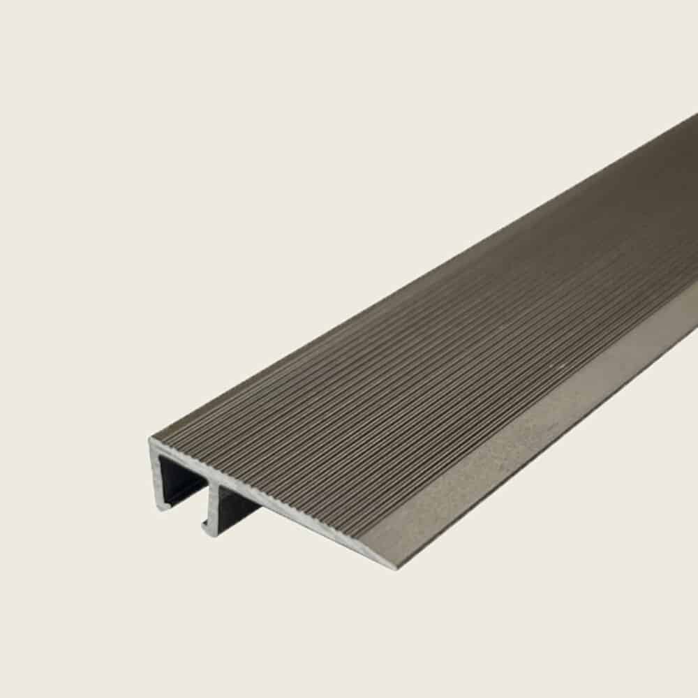 L Shape Edge Trim with Multi Height Base - Bronze variation Image