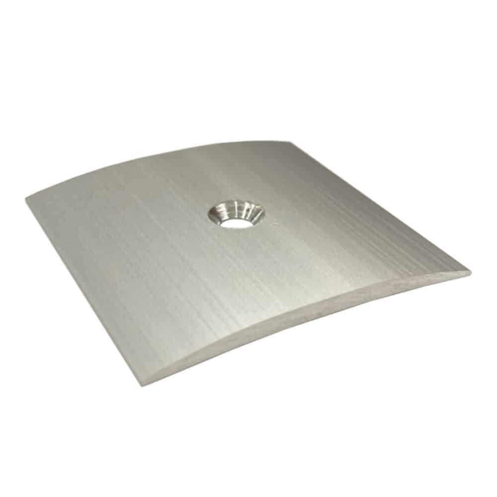 Heavy Duty Aluminium Cover Strip 50mm - Matt Silver Variation Image
