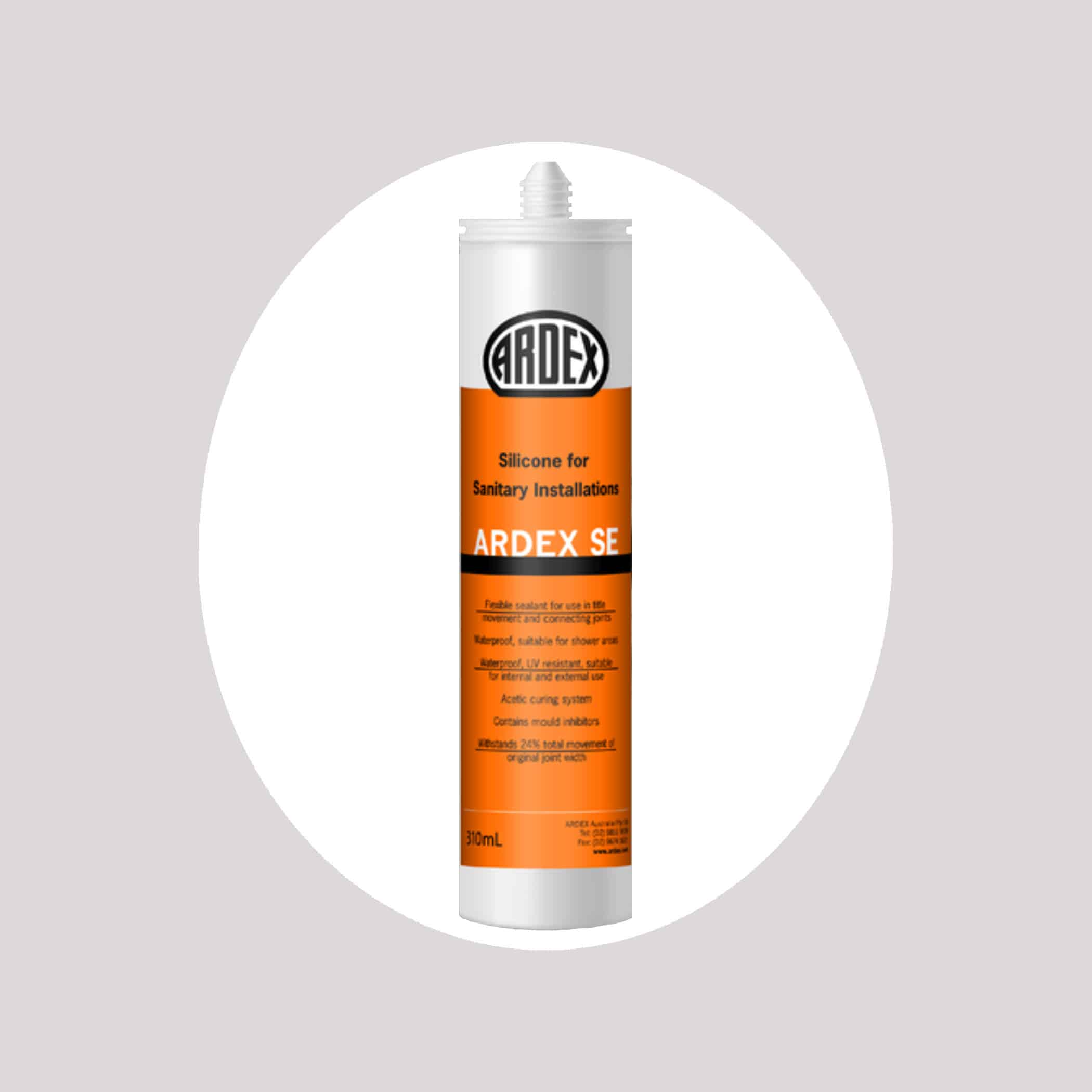 Ardex SE Sanitary Silicone - Ultra White Variation Image