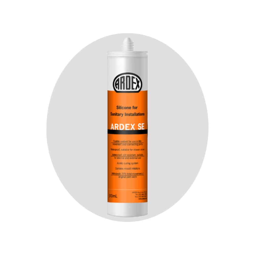 Ardex SE Sanitary Silicone - Misty Grey Variation Image