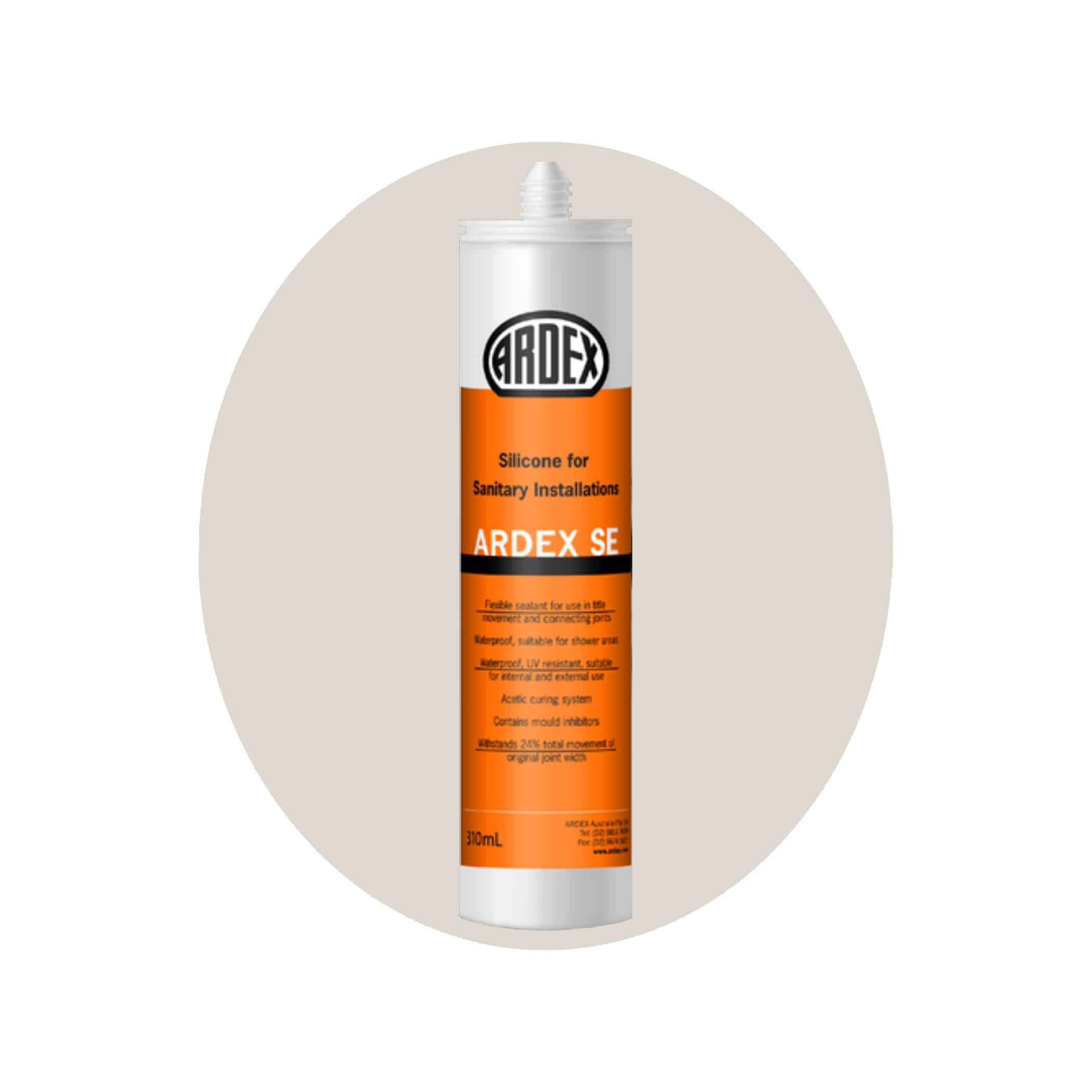 Ardex SE Sanitary Silicone - Mudberry Variation Image