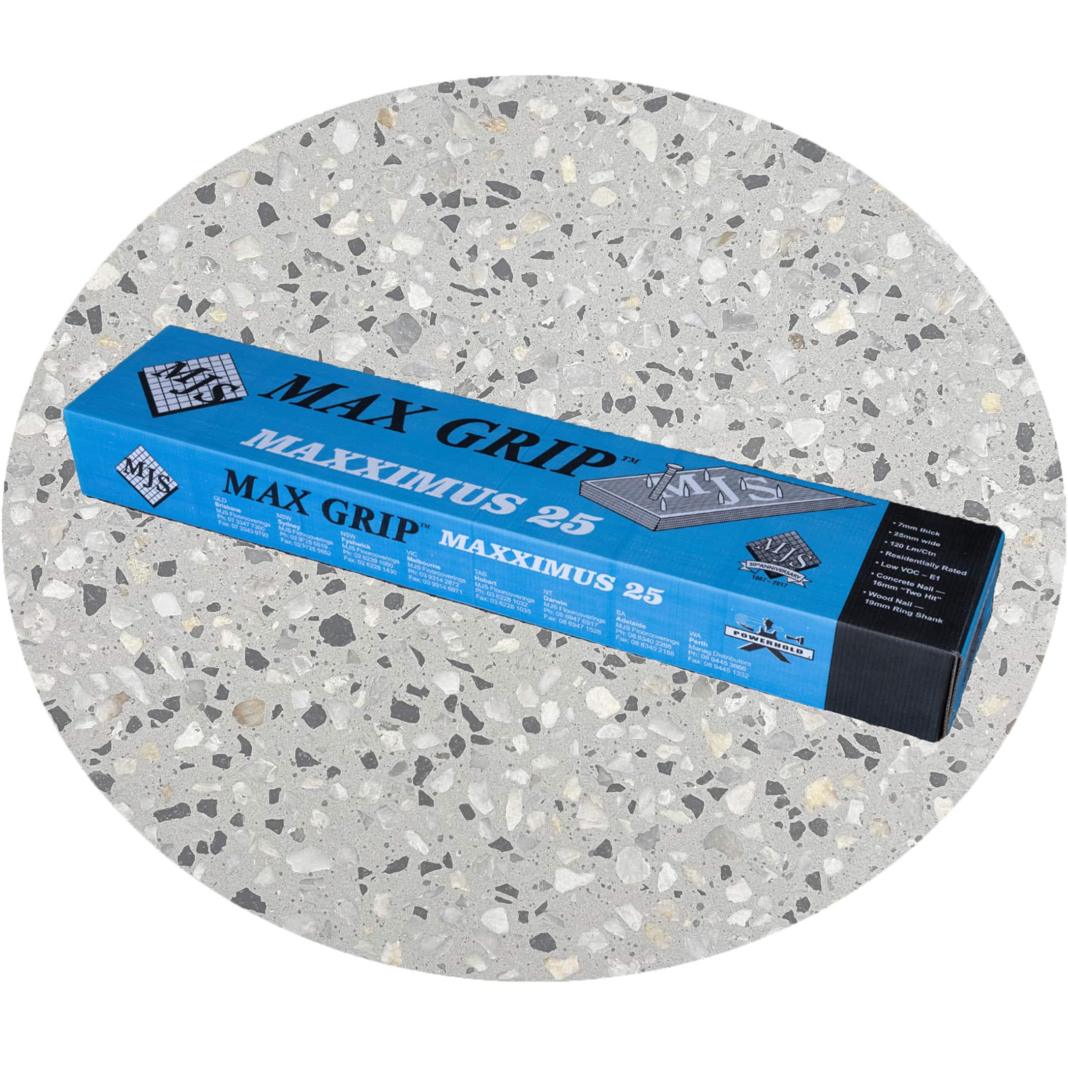 Maxximus 25 Max Grip Carpet Smoothedge - Concrete Variation Image