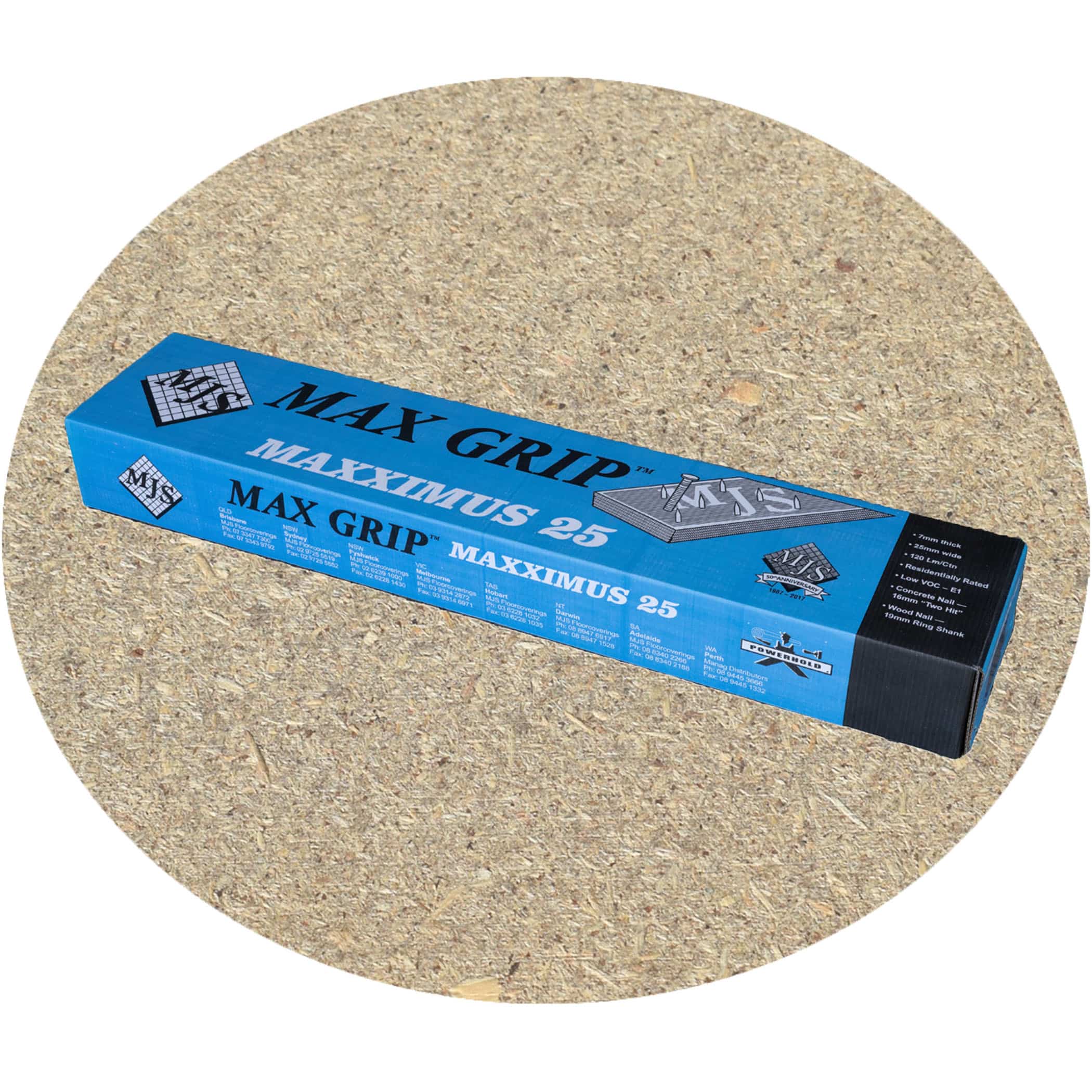 Maxximus 25 Max Grip Carpet Smoothedge - Wood Variation Image