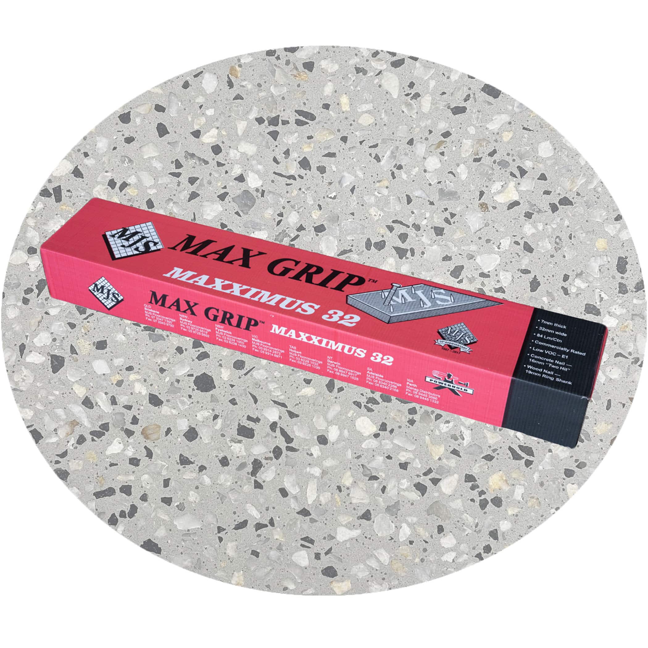 Maxximus 32 Max Grip Carpet Smoothedge - Concrete Variation Image