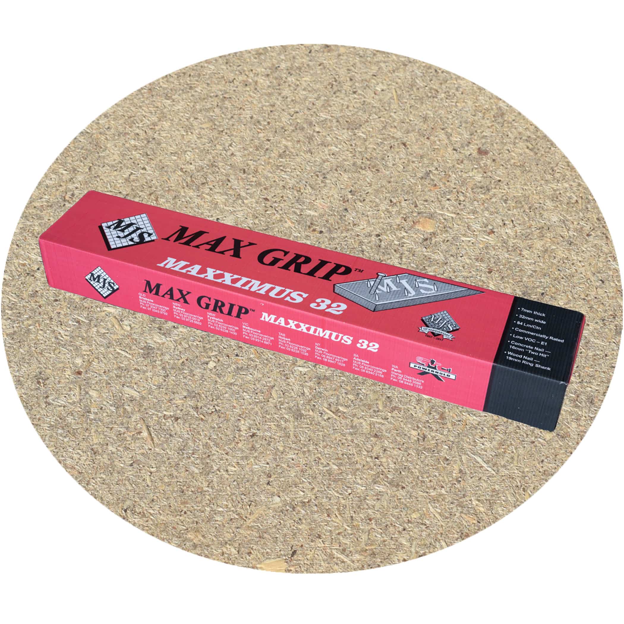 Maxximus 32 Max Grip Carpet Smoothedge - Wood Variation Image