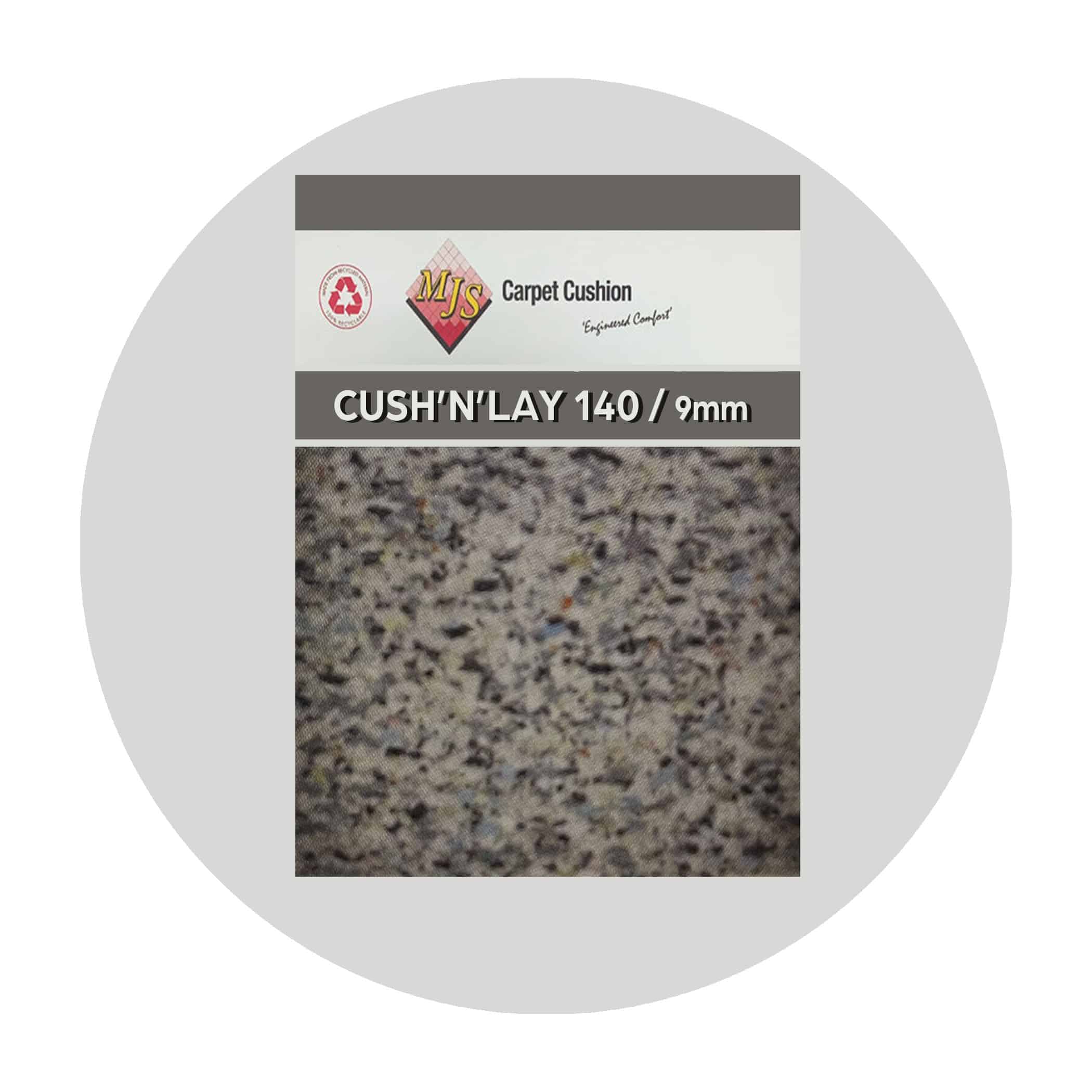 Cush N Lay 140 Dual Bond Carpet Underlay 9mm - Product Image